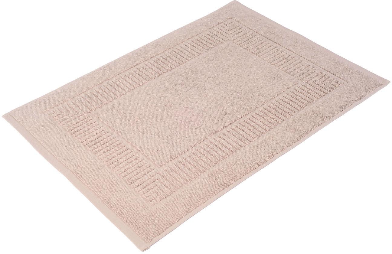 Gözze Badematte "BIO Frottier" Höhe 7 mm beidseitig nutzbar  fußbodenheizun günstig online kaufen