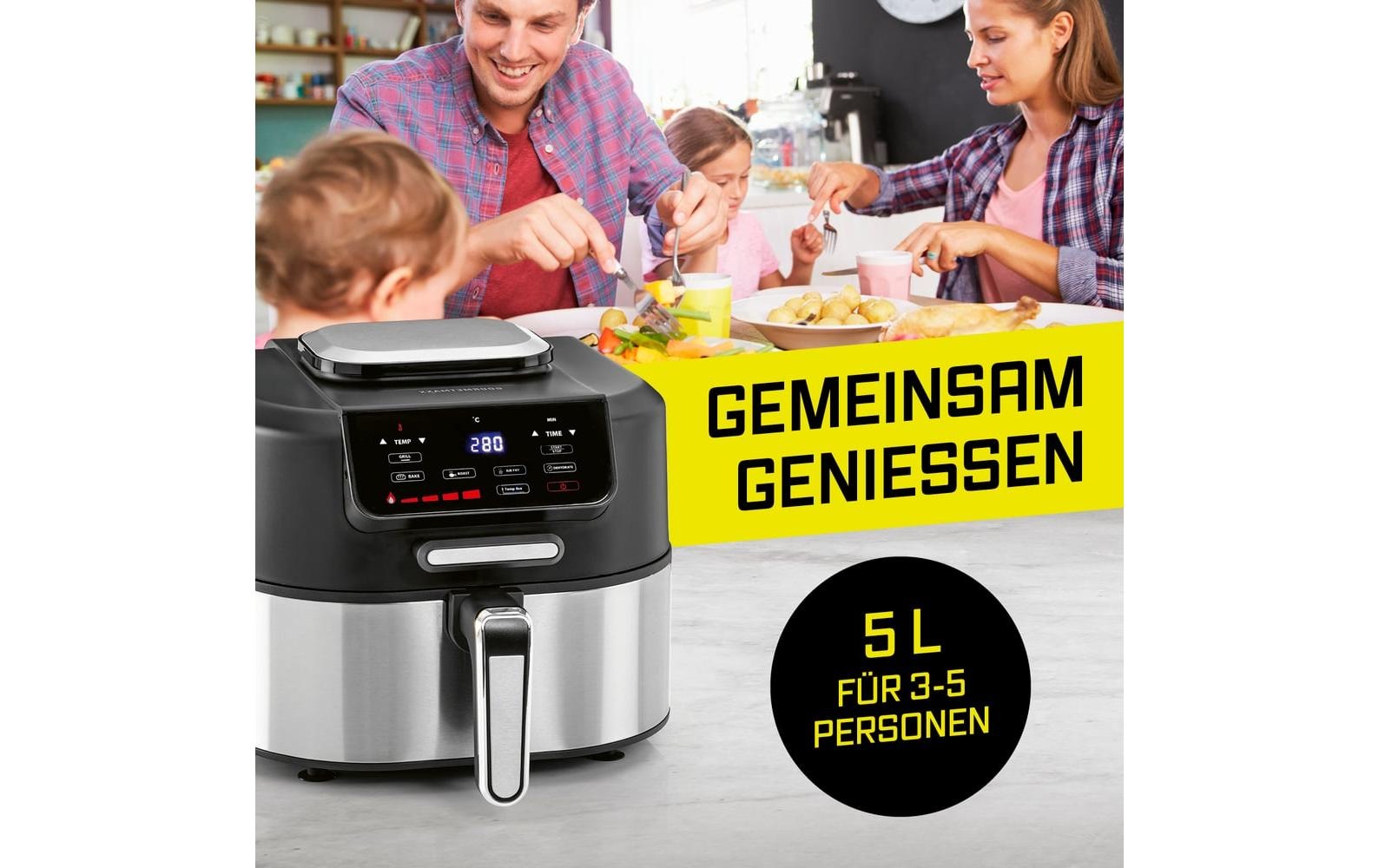 GOURMETmaxx Heißluftfritteuse »5,5 l« 2000 W