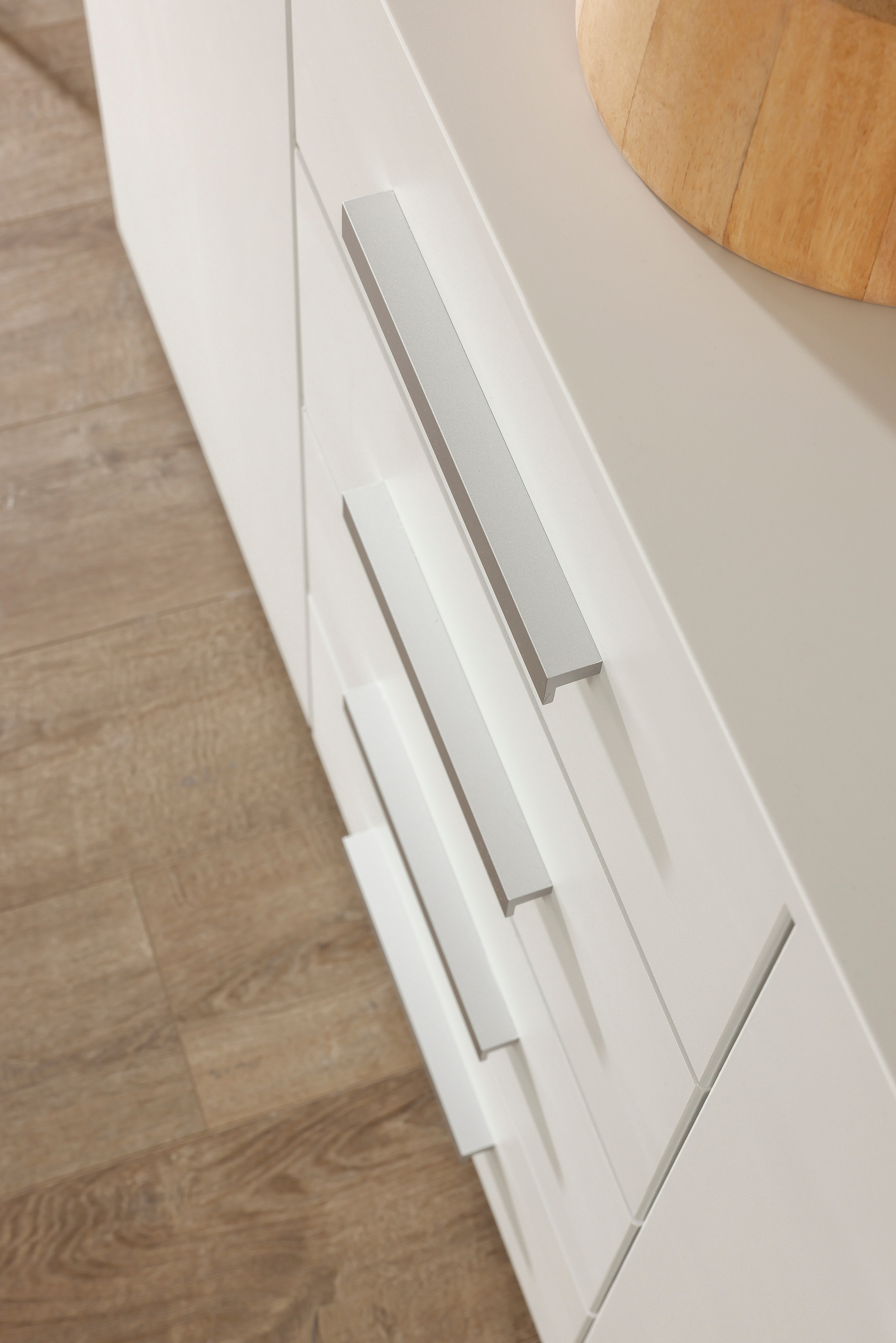 rauch Schubkastenkommode »Sideboard Kommode Kombikommode KOLUNA mit Dekorfront«, mit 4 Schubkästen und 2 Türen sowie Metallgriffen MADE IN GERMANY