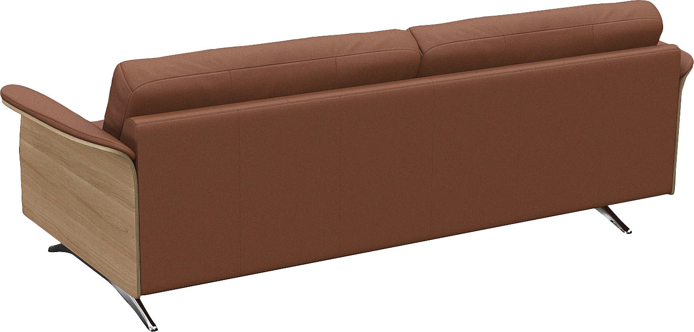 FLEXLUX 3-Sitzer »Glow, super bequem durch hochwertigem Sitzaufbau mit Federkern«, Modernes skandinavisches Design