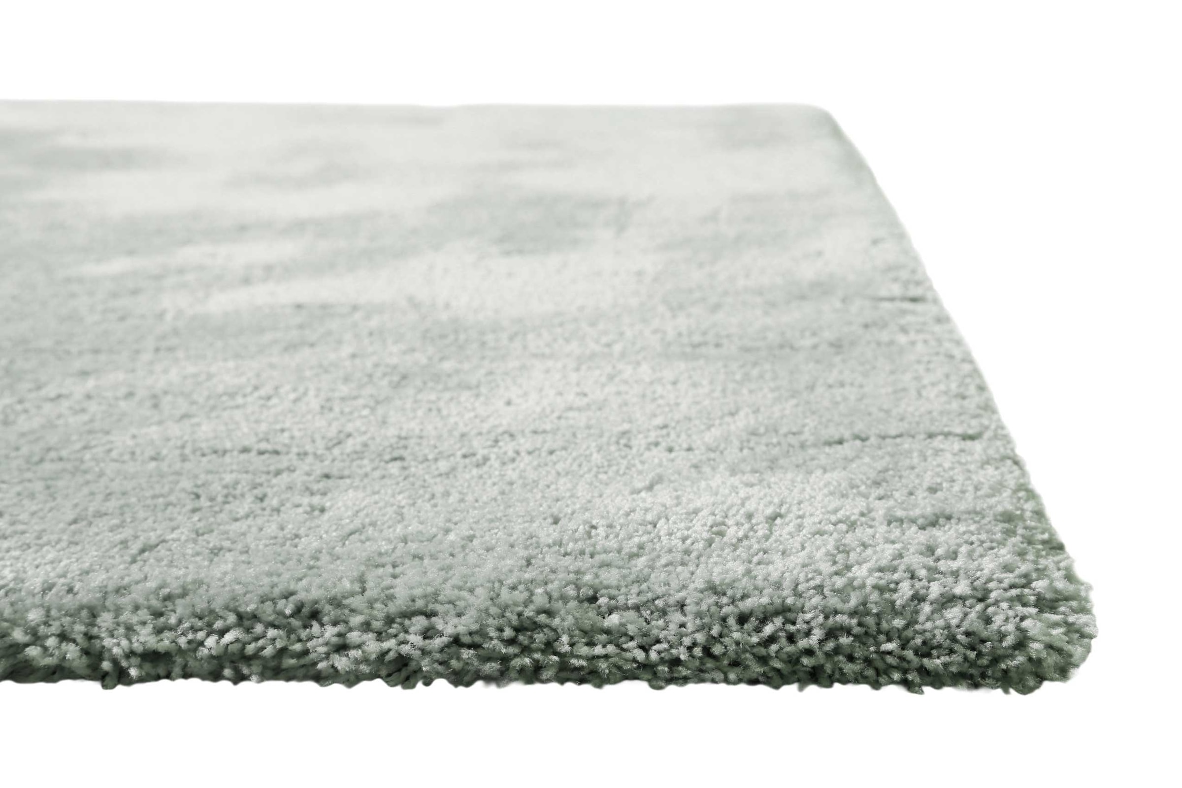 Homie Living Teppich »Pisa«, rund, 25 mm Höhe, Hochflor, Microfaser, uni, weich, Shaggy, Wohnzimmer, Schlafzimmer