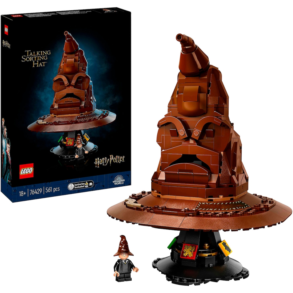 LEGO® Konstruktionsspielsteine »Der Sprechende Hut (76429), LEGO® Harry Potter™«, (561 St.)