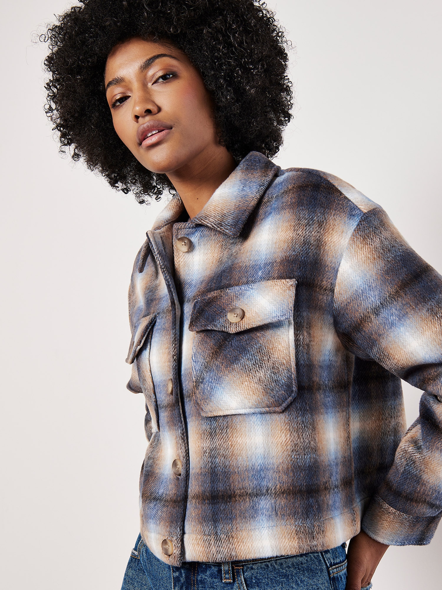 Apricot Kurzjacke "Jacke" mit Brusttaschen