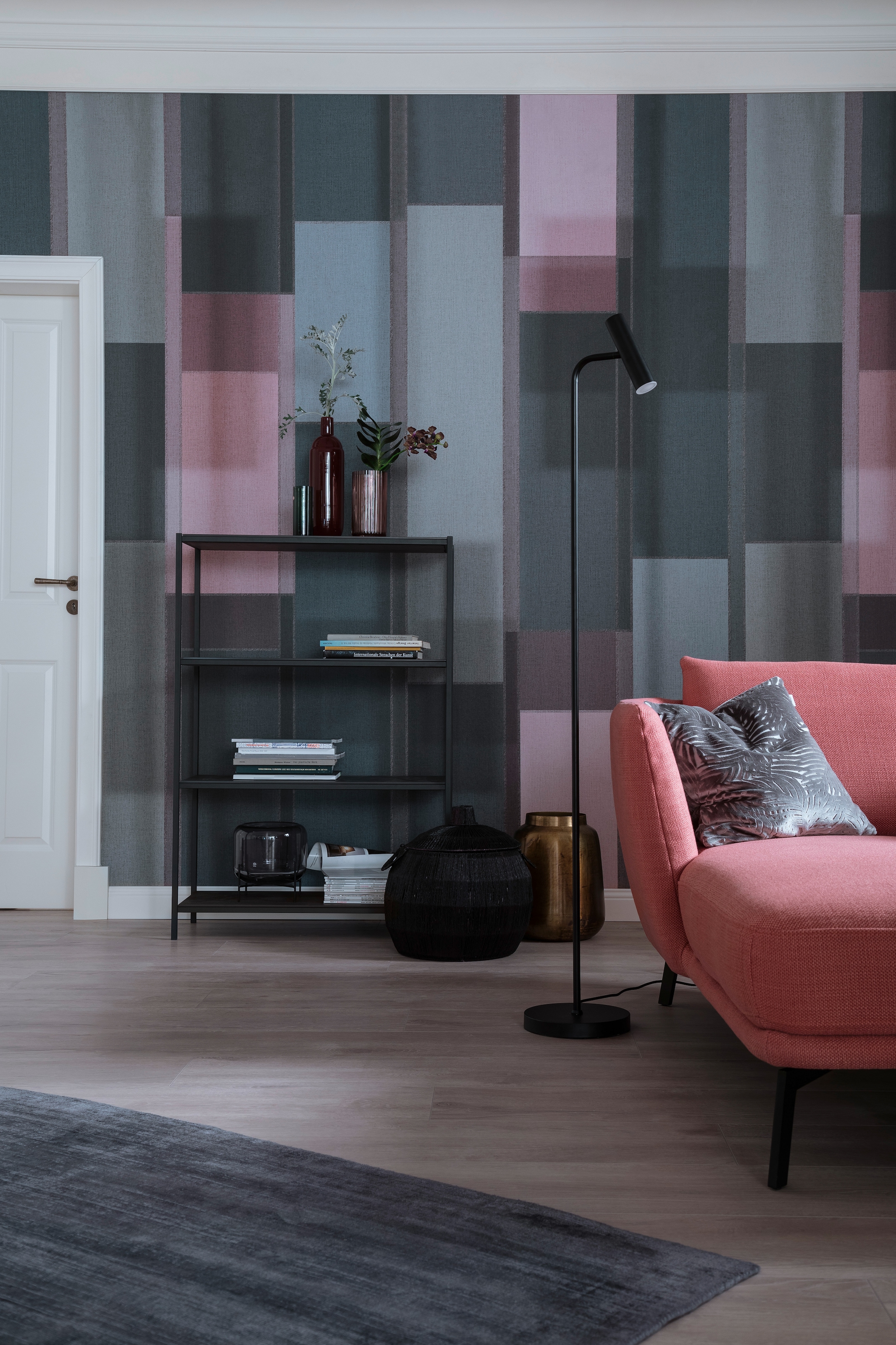 SCHÖNER WOHNEN-Kollektion Teppich »Alessa« rechteckig 5 mm Höhe Viskose, Wohnzimmer