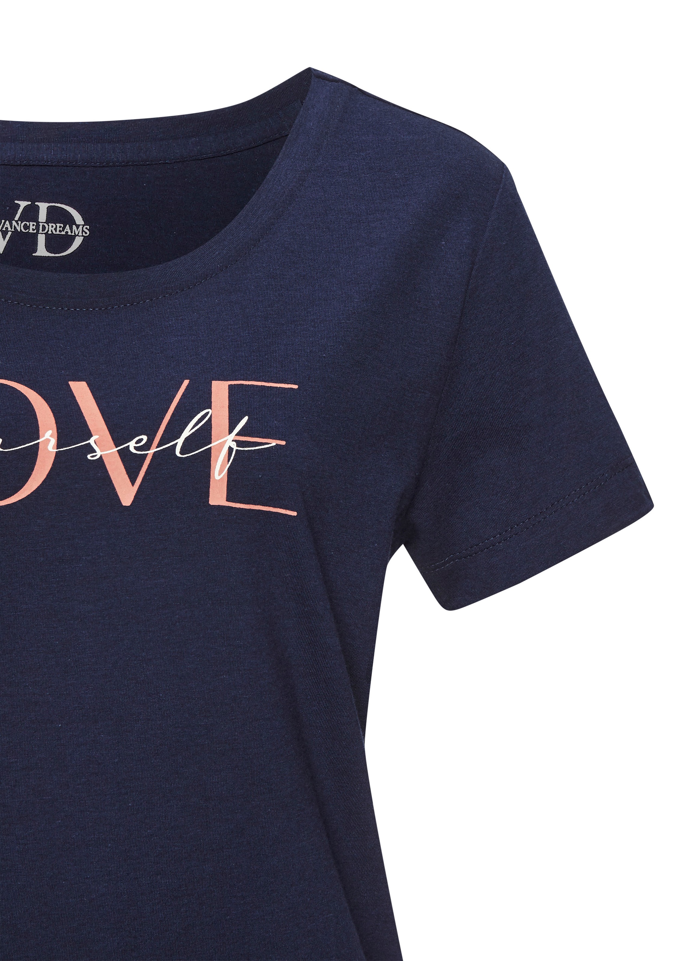Vivance Dreams T-Shirt, mit schönem Frontprint