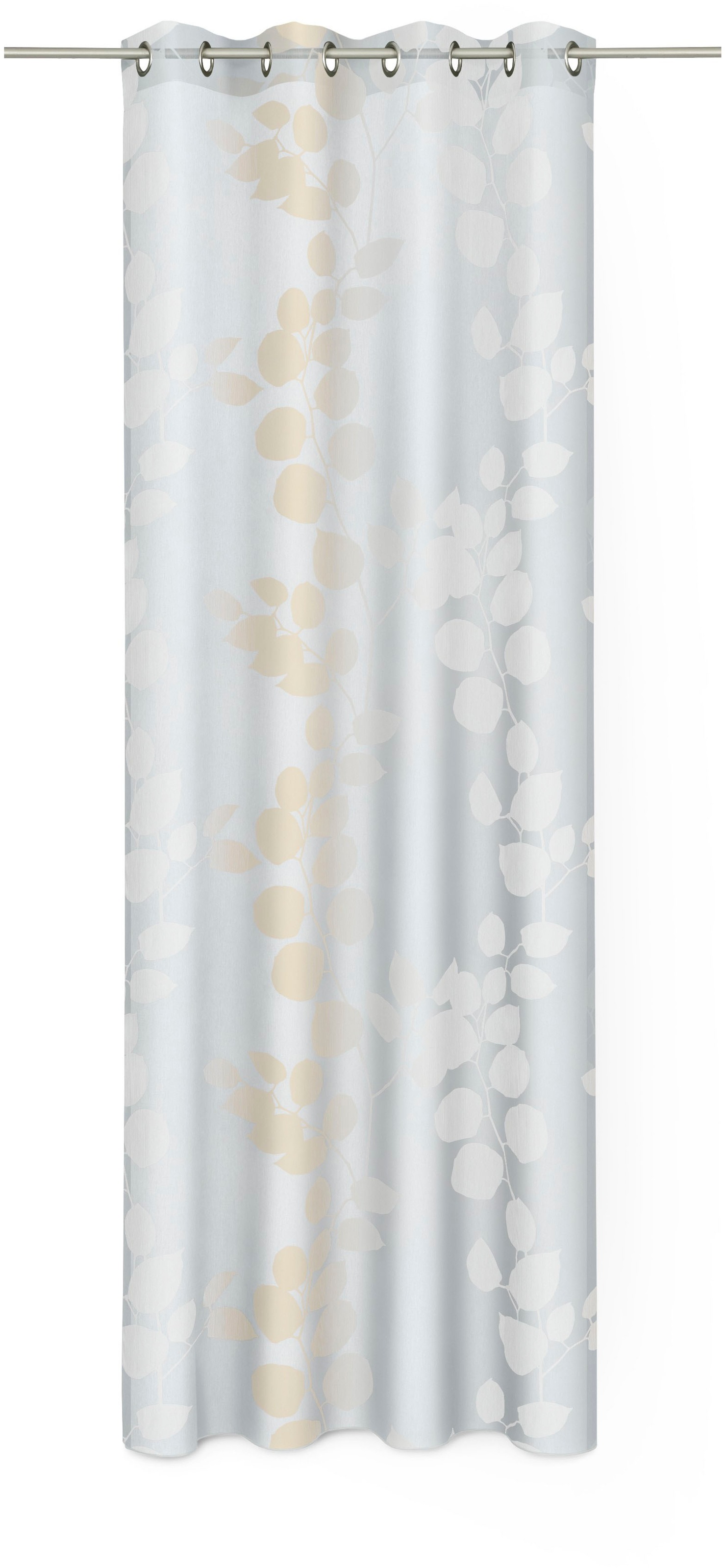 ADO Goldkante Gardine nach Maß »Merina«, (1 St.), transparent, Polyester, Viskose, floral kaufen