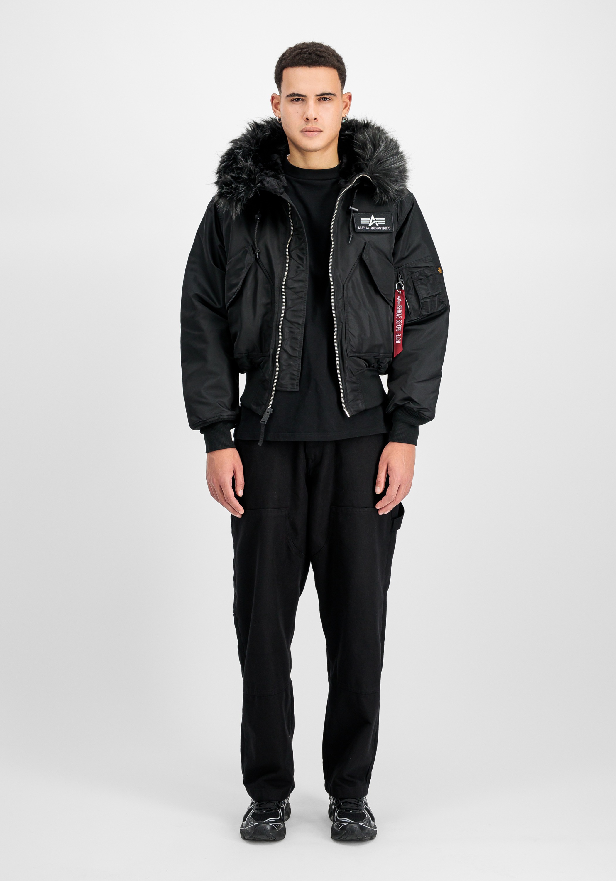Thumbnail - Alpha Industries Winterjacke "45/P Hooded Custom"