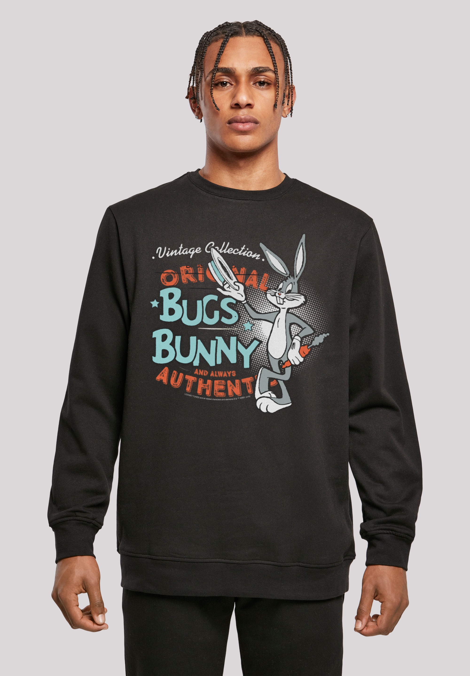 F4NT4STIC Megztinis su gobtuvu »Looney Tunes Vin...