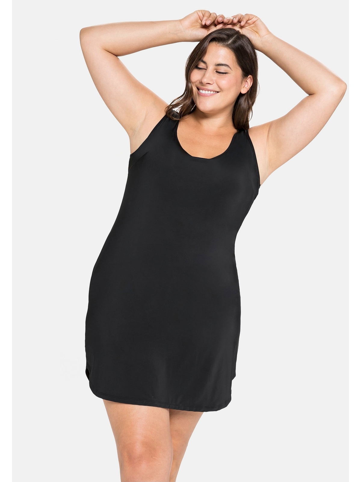 Sheego Unterhemd »Große in Form langer | elastischer Größen«, BAUR Qualität und kaufen