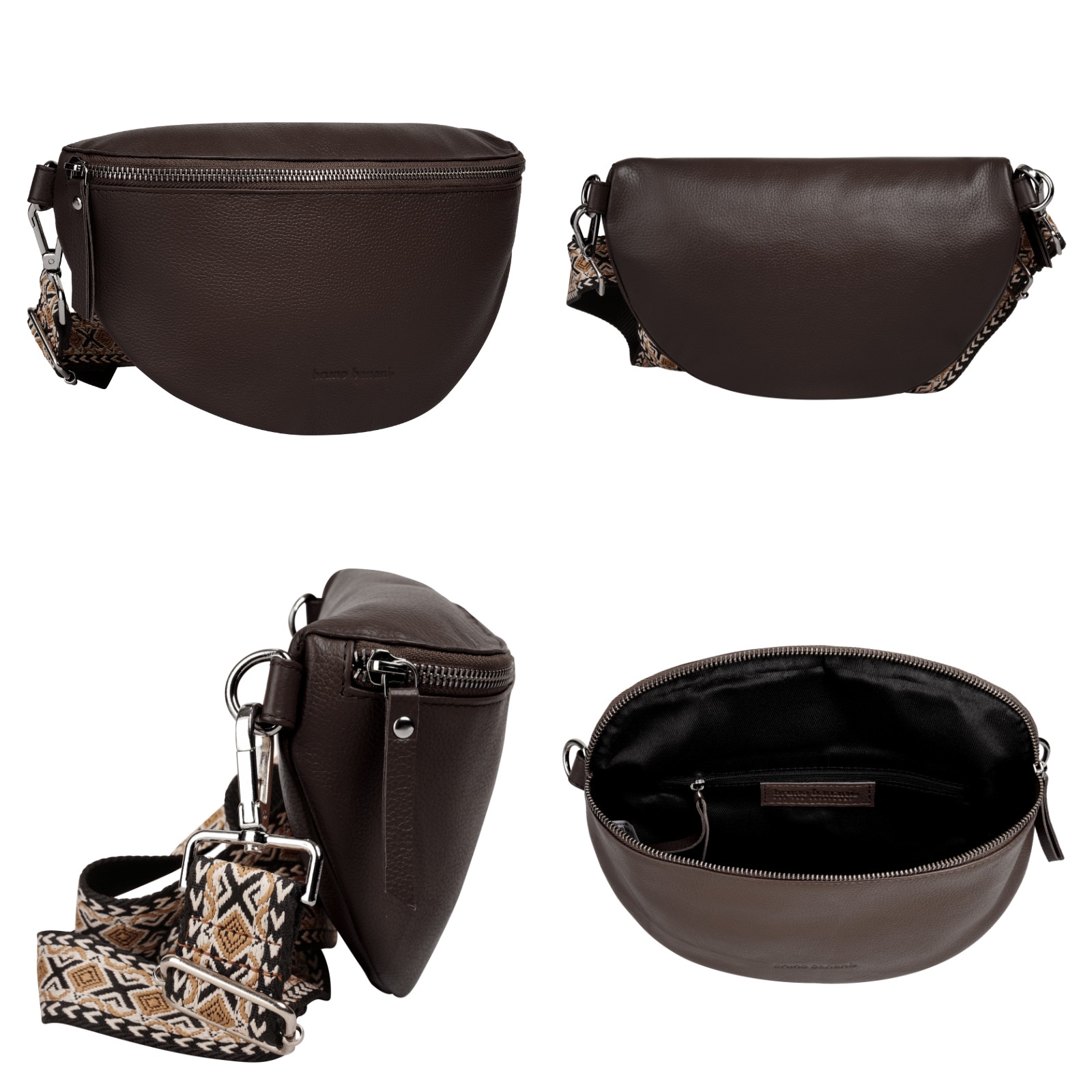 Bruno Banani Gürteltasche, echt Leder