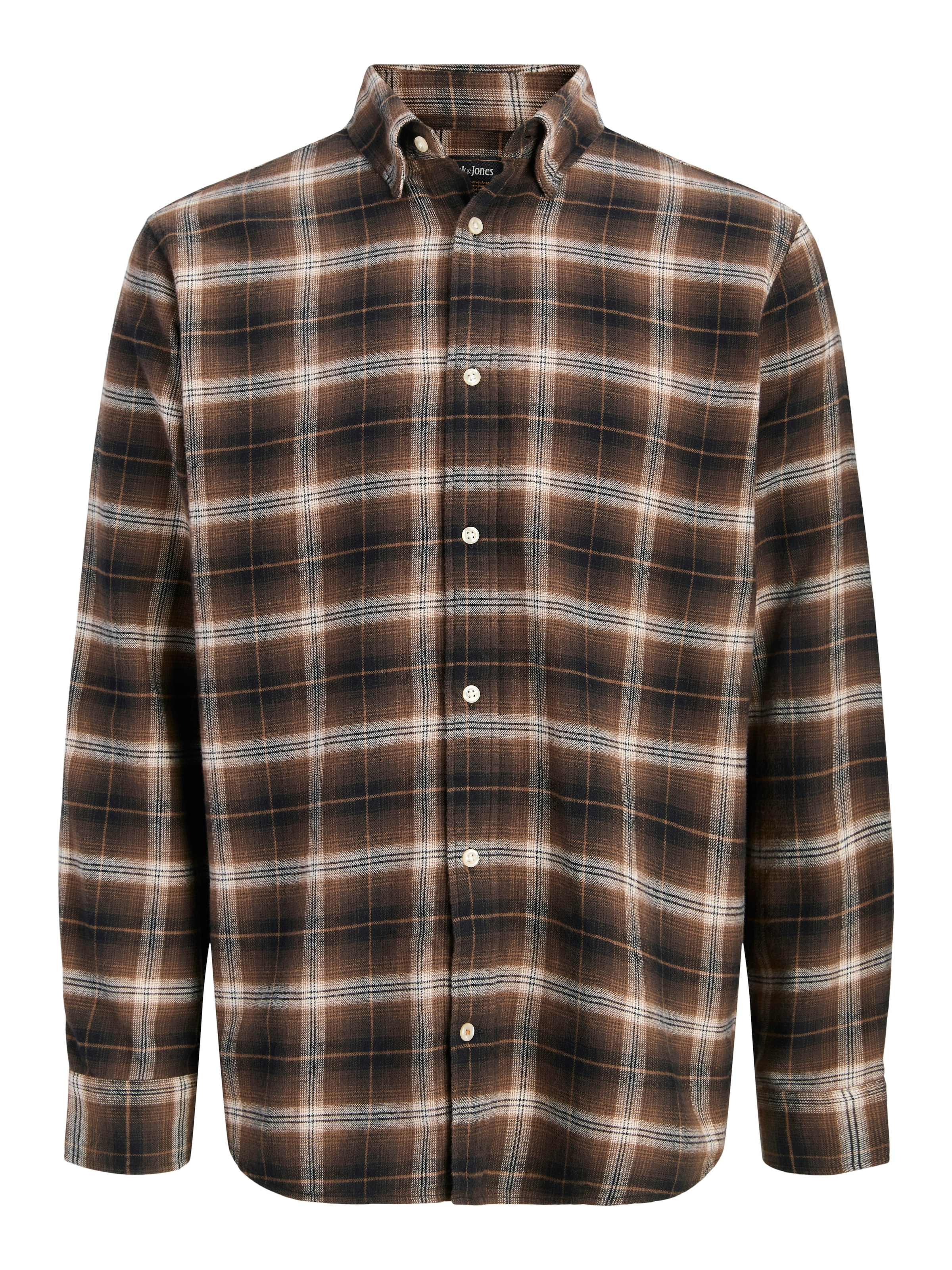 Jack & Jones Langarmhemd »JJEFIELD CHECK SHIRT LS SN« Baumwolle, normal geschnitten