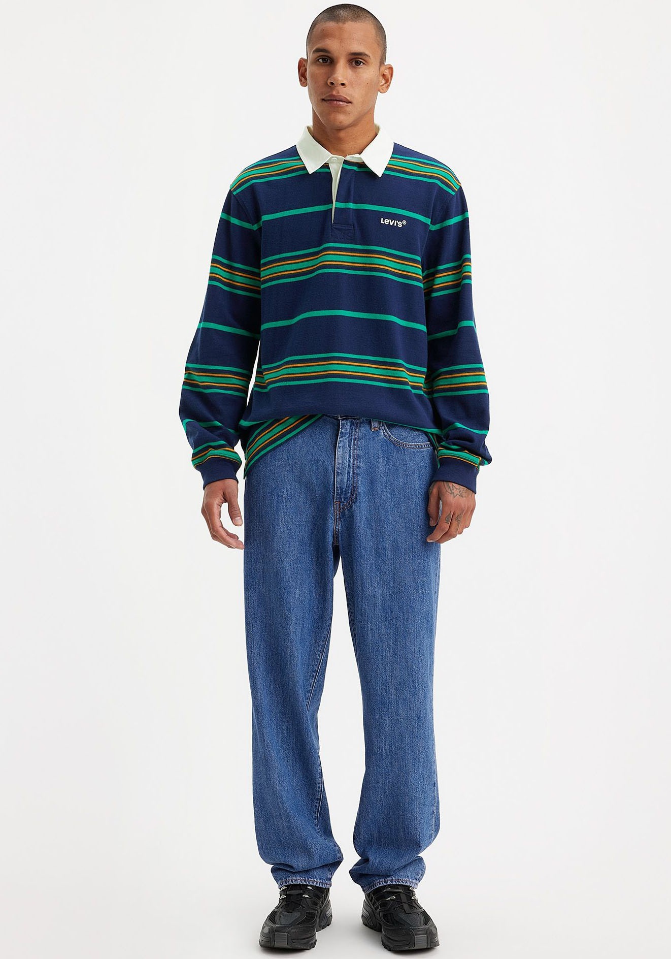 Thumbnail - Levis Loose-fit-Jeans "568 STAY LOOSE" mit Leinenanteil