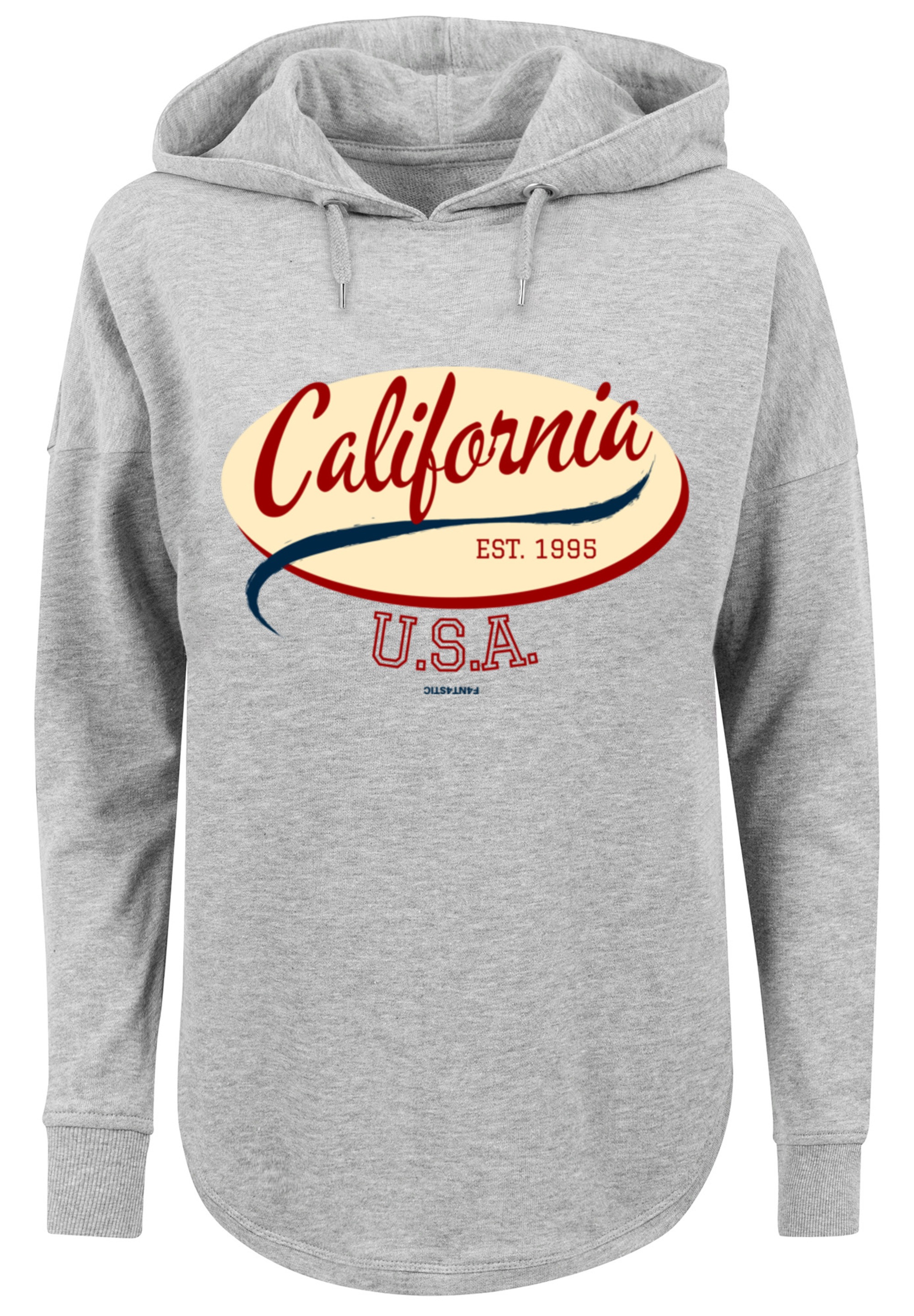 F4NT4STIC Kapuzenpullover »California OVERSIZE HOODIE«, Print