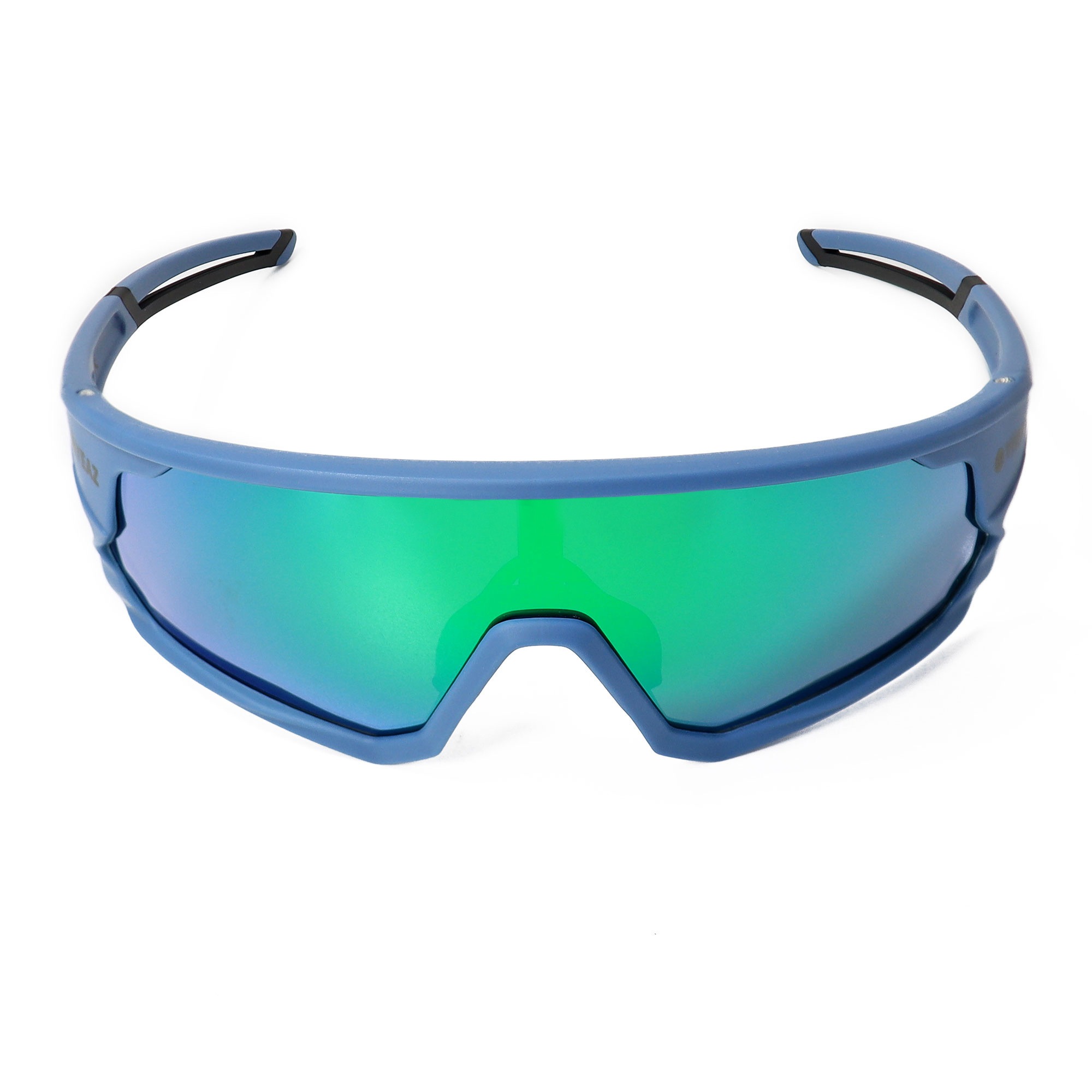 YEAZ Sportbrille »Sport-Sonnenbrille Cyan Blue/Green SUNRISE«