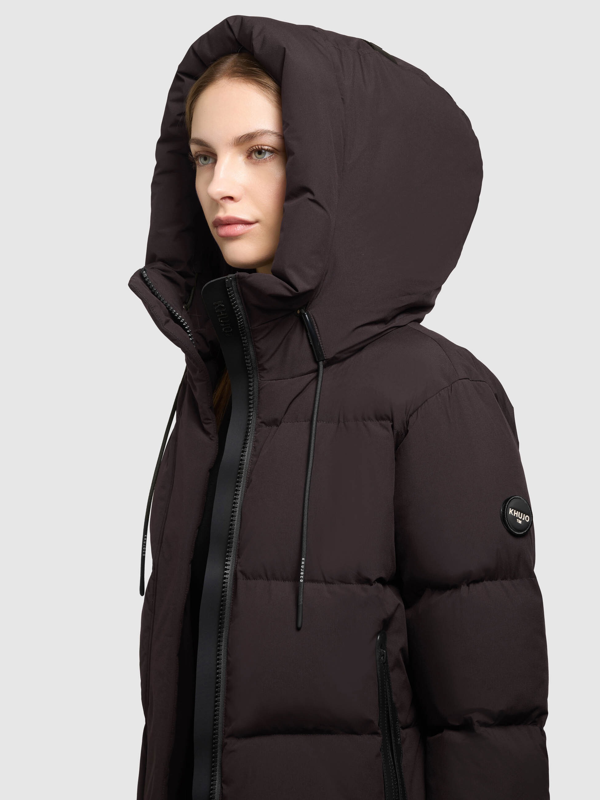 khujo Steppjacke »ENITS2 MATT« mit Kapuze