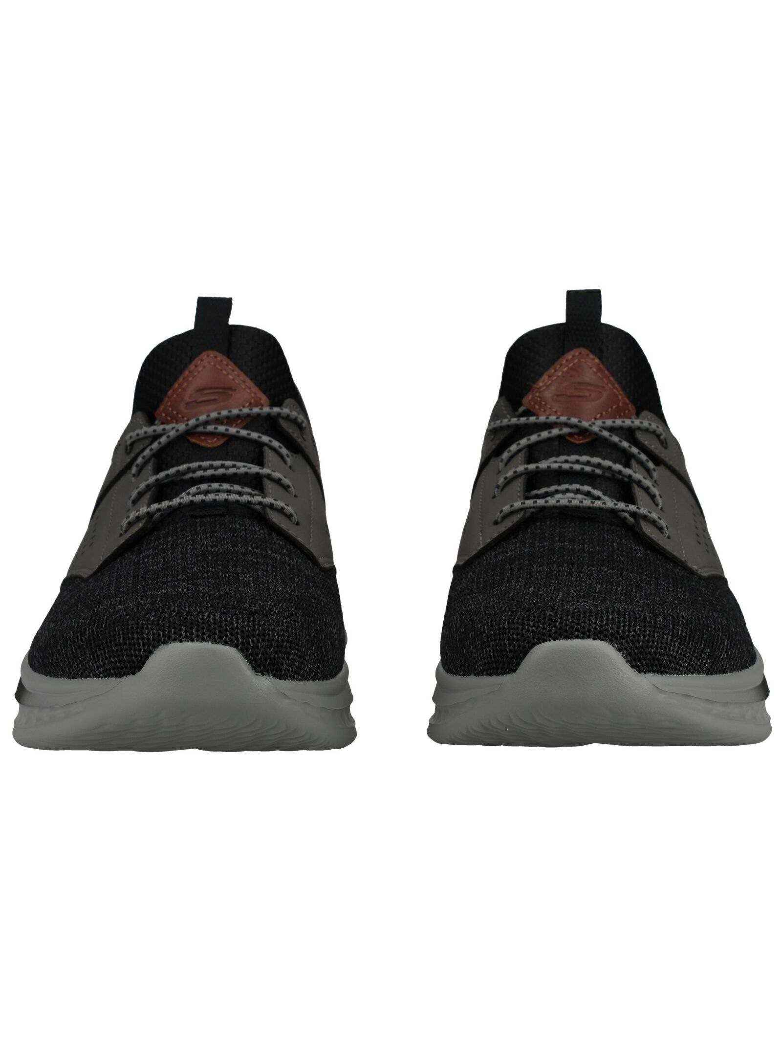Skechers Slip-ins Textile Sneaker Black/Grey Size 43 5