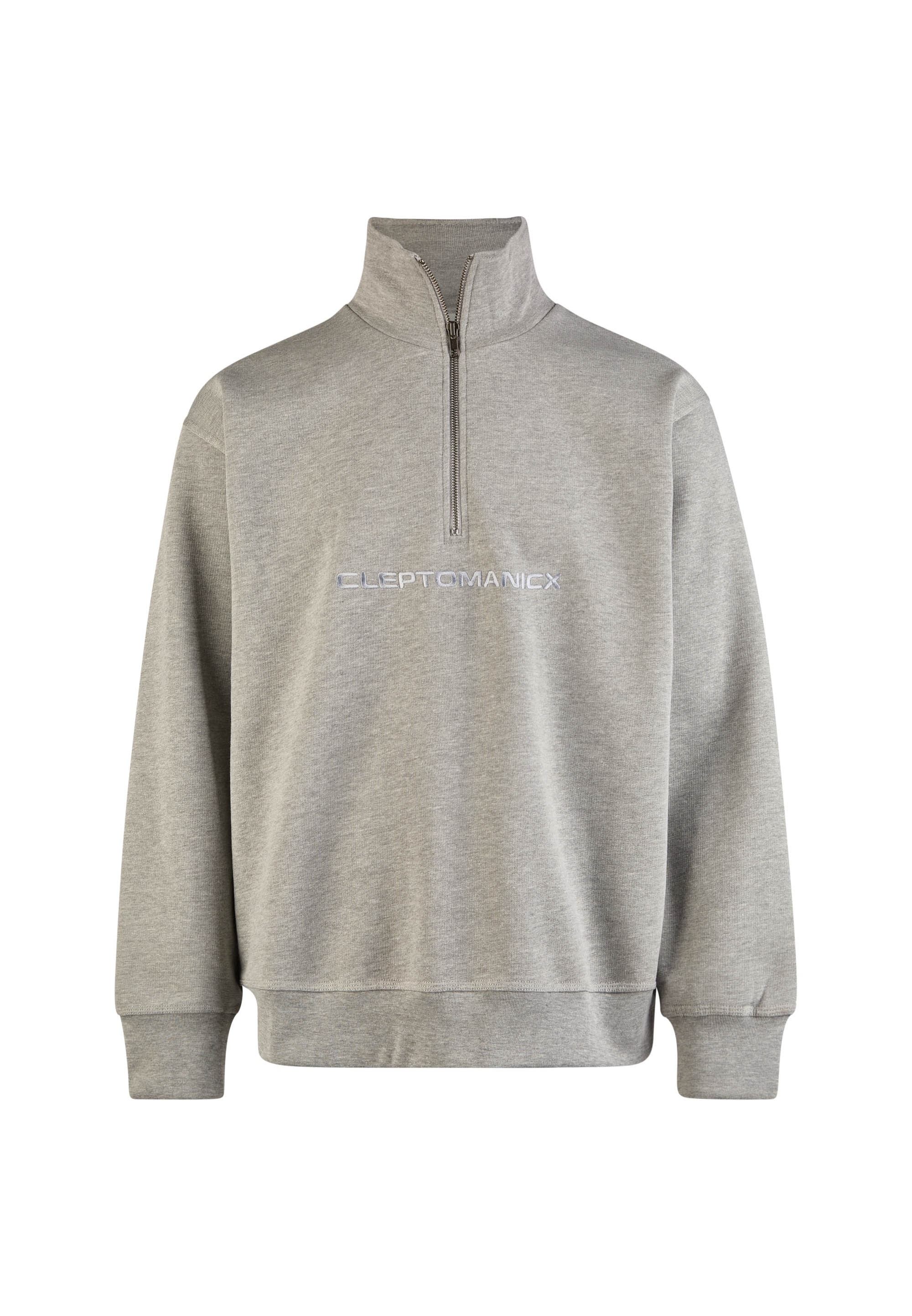 Cleptomanicx Strickpullover »Boxy Crewneck Eurostile«, Locker geschnitten