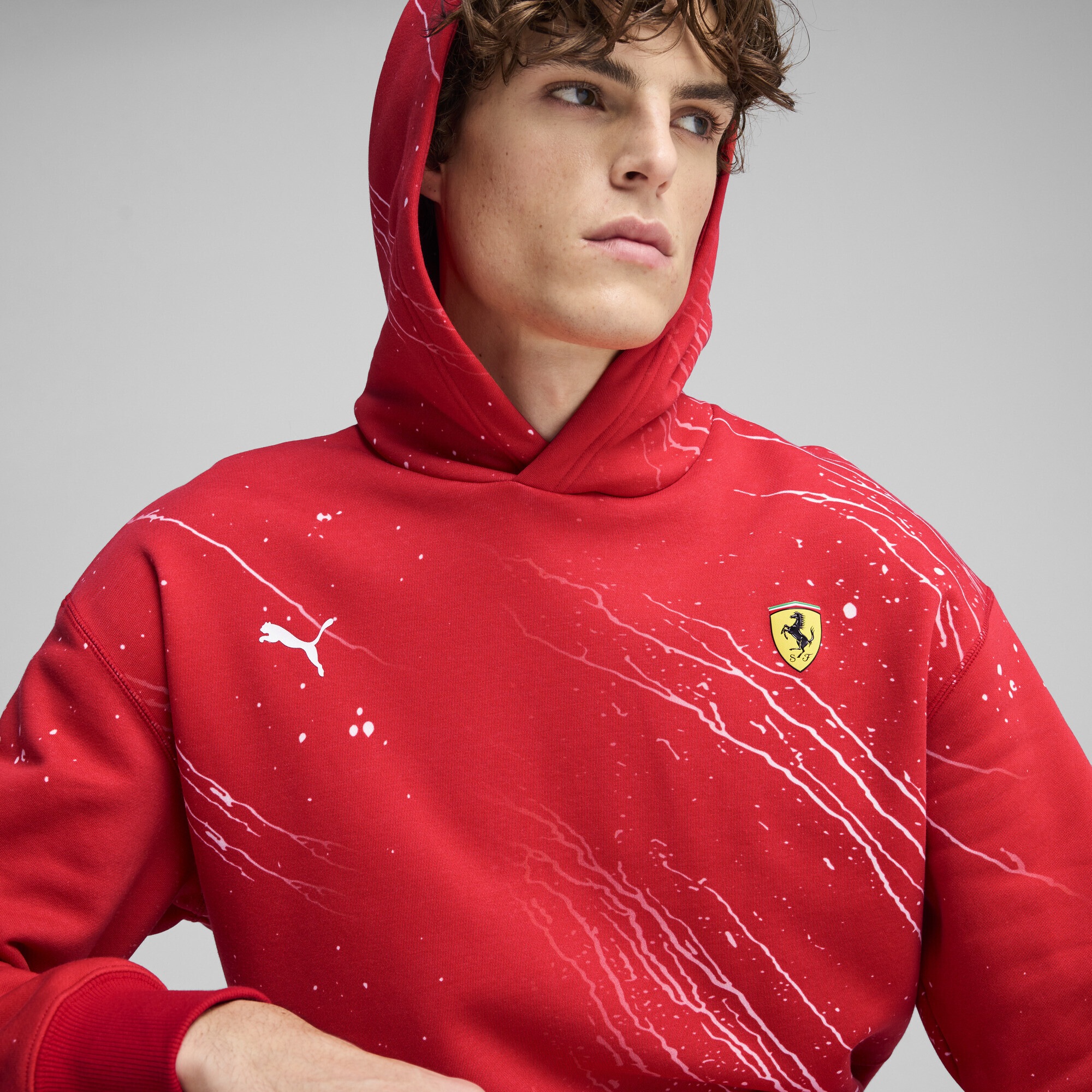 PUMA Hoodie »Scuderia Ferrari HP Race Colour Splash Hoodie Herren«