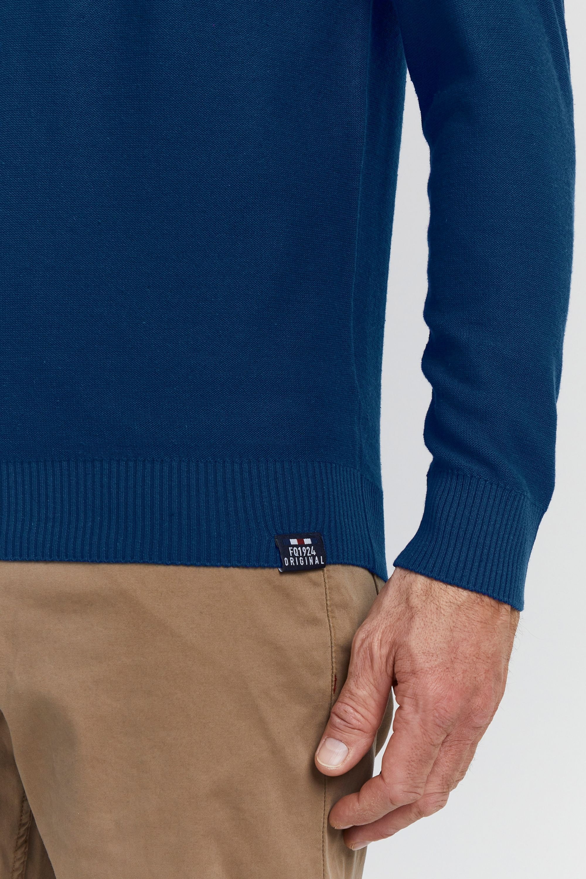 FQ1924 Strickpullover »Strickrundhalspullov FQSaban«
