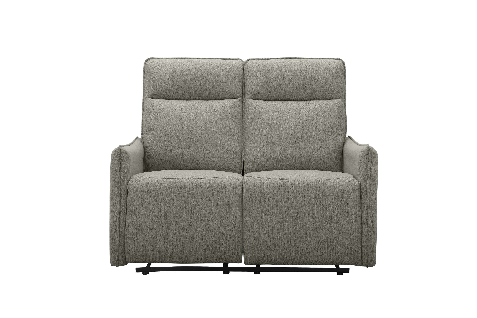 Dorel Home 2-Sitzer »Lugo, Kinosofa mit Reclinerfunktion in Kunstleder und Webstoff«, mit manueller Relaxfunktion in beiden Sitzen
