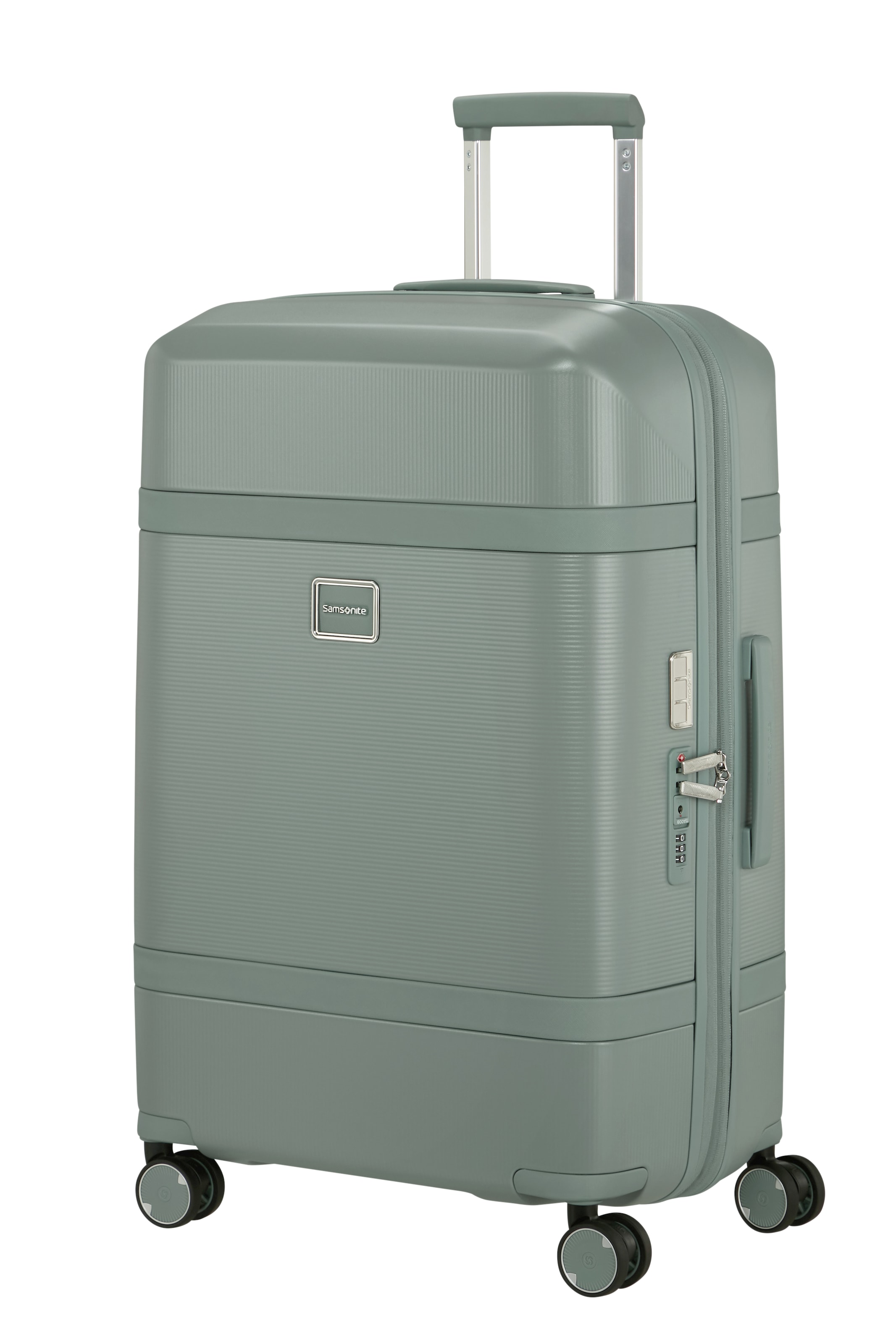 Samsonite Hartschalen-Trolley "IMAGE" 79 l 4 Rollen mit Teleskopgriff und Soft-Touch-Tragegriff, mit Premium-Nassbeutel