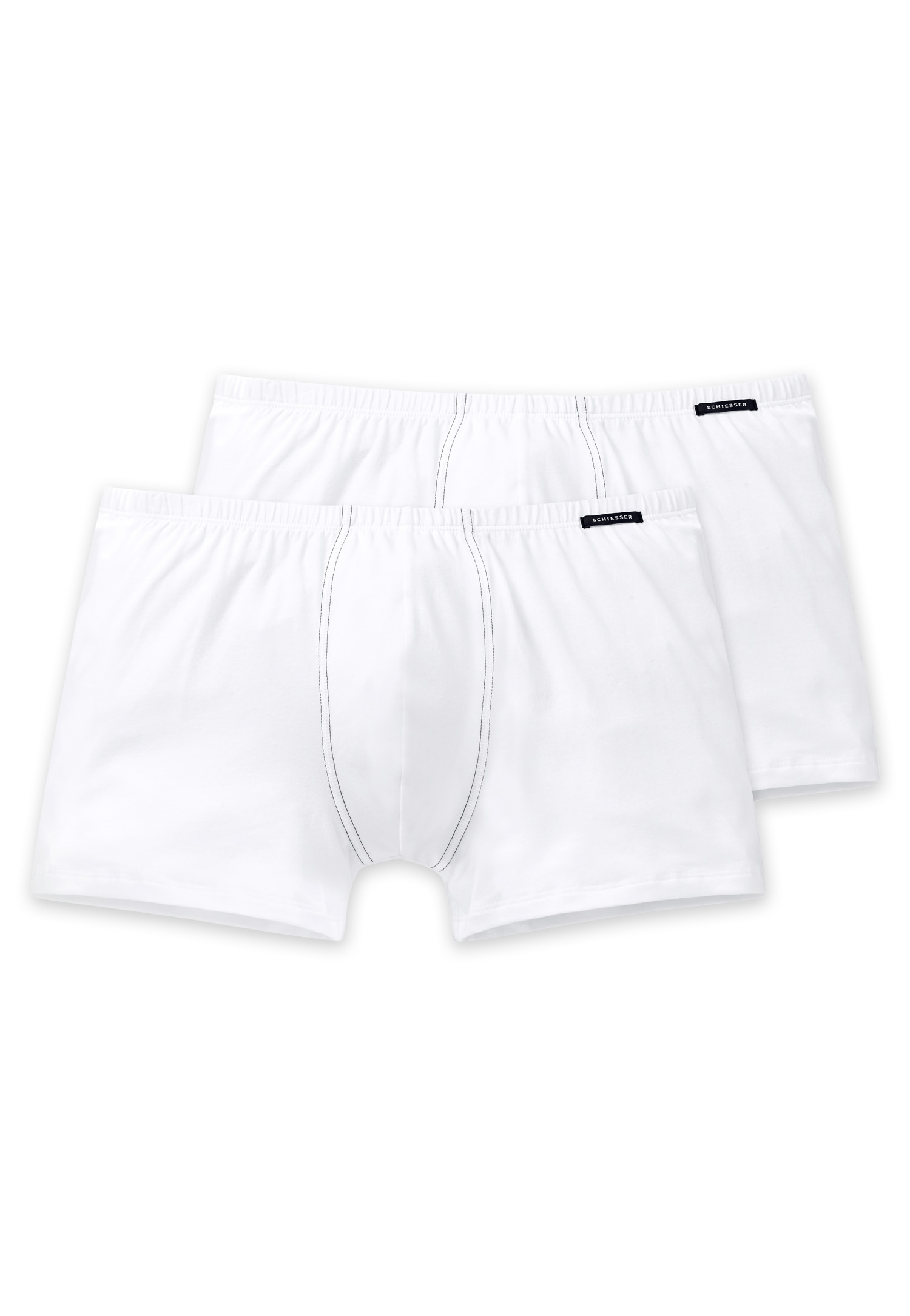 Schiesser Boxershorts "Essentials", (2er Pack), mit angenehm weichem Bund günstig online kaufen
