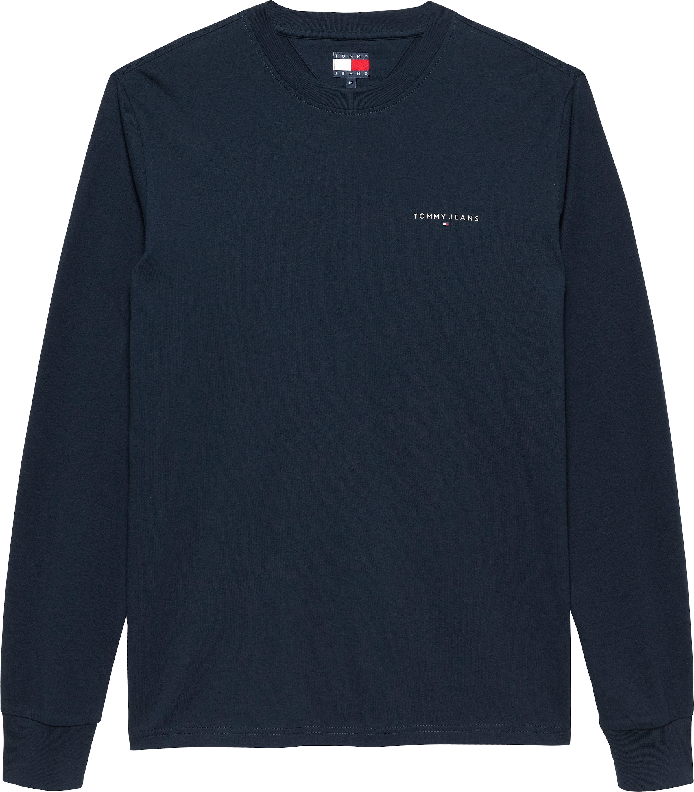 Tommy Jeans Langarmshirt »TJM SLIM CHEST LINEAR LS TEE EXT«, Mit Rundhalsausschnitt