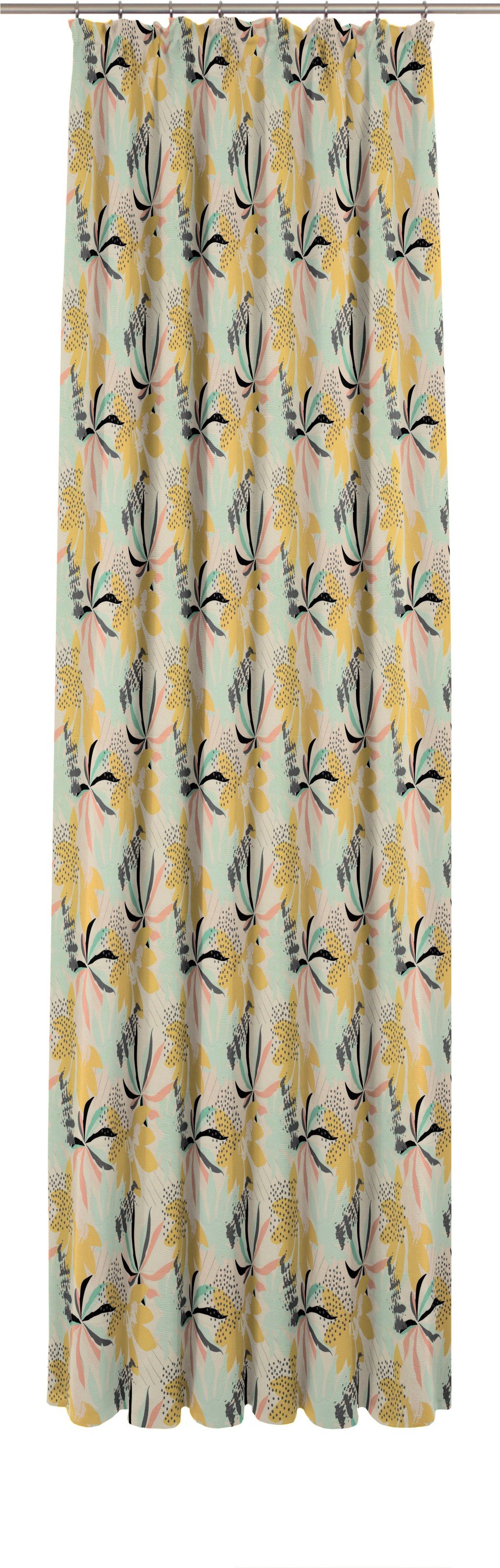 Adam Vorhang "Jungle" Kräuselband 1 Stk. tlg. aus 100% Bio-Baumwolle günstig online kaufen