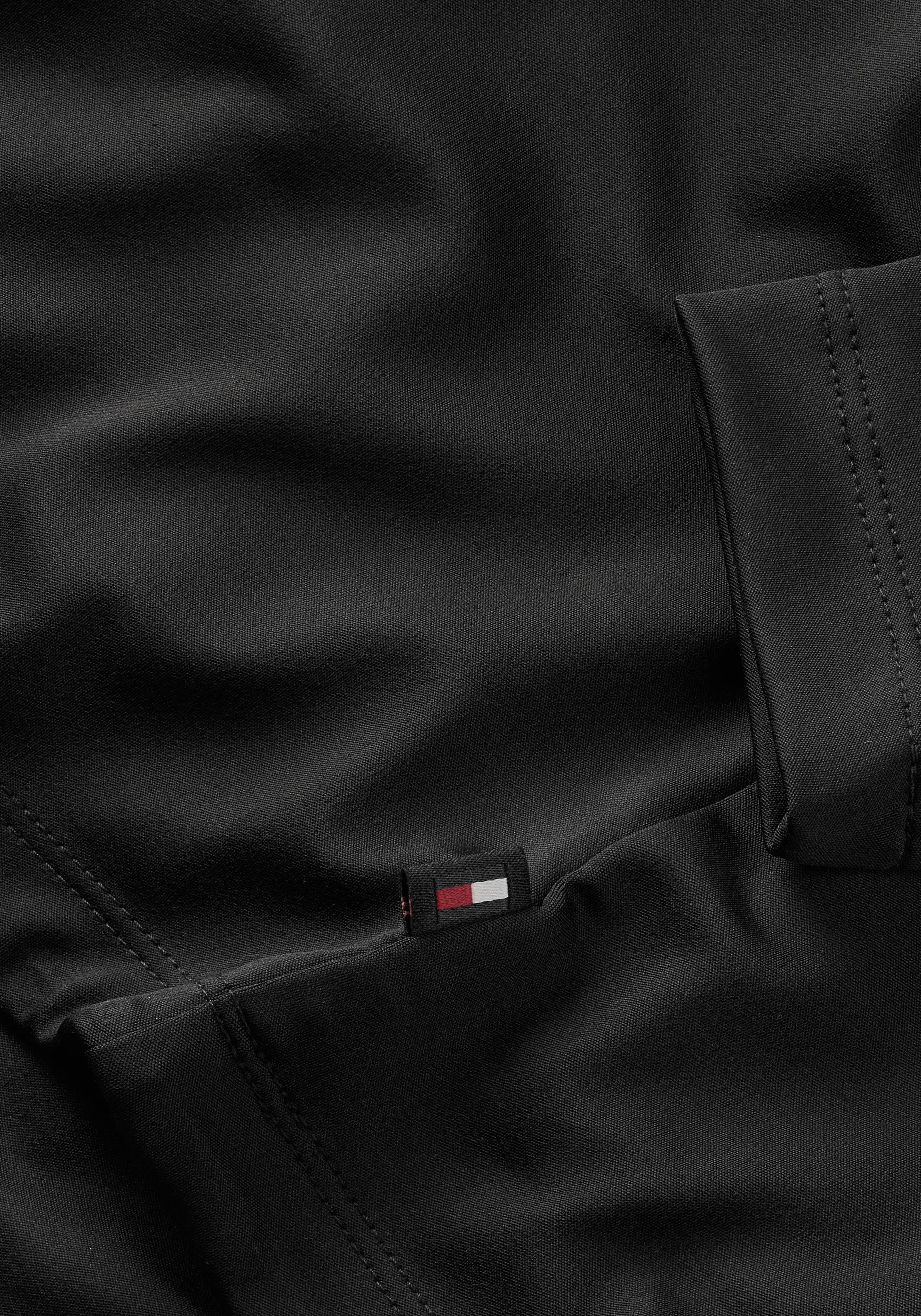 Tommy Jeans Crop-Top, mit und kaufen Zusatzschnur | Ausschnitt BAUR stylischer eckigen