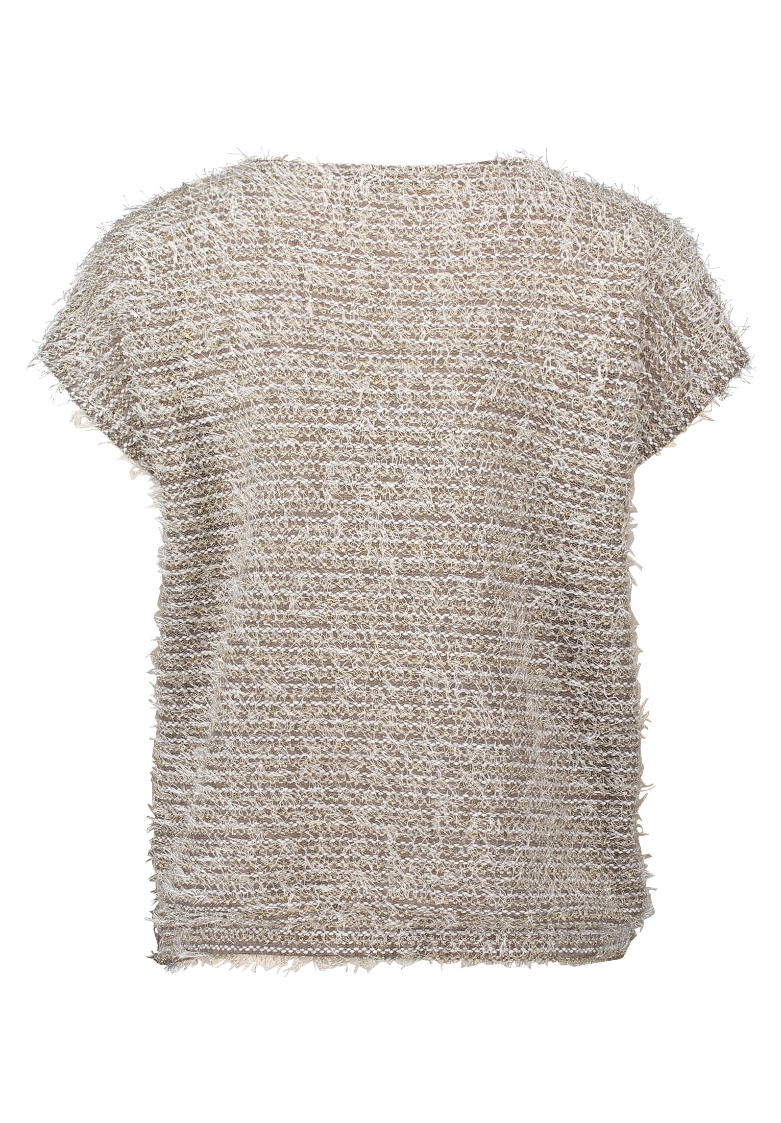 Betty Barclay Kurzarmshirt "Damen Feinstrickpullover mit Lurexfaden" 1 Stk. günstig online kaufen