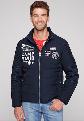 CAMP DAVID Outdoorjacke su Windbreaker-Bündchen i...