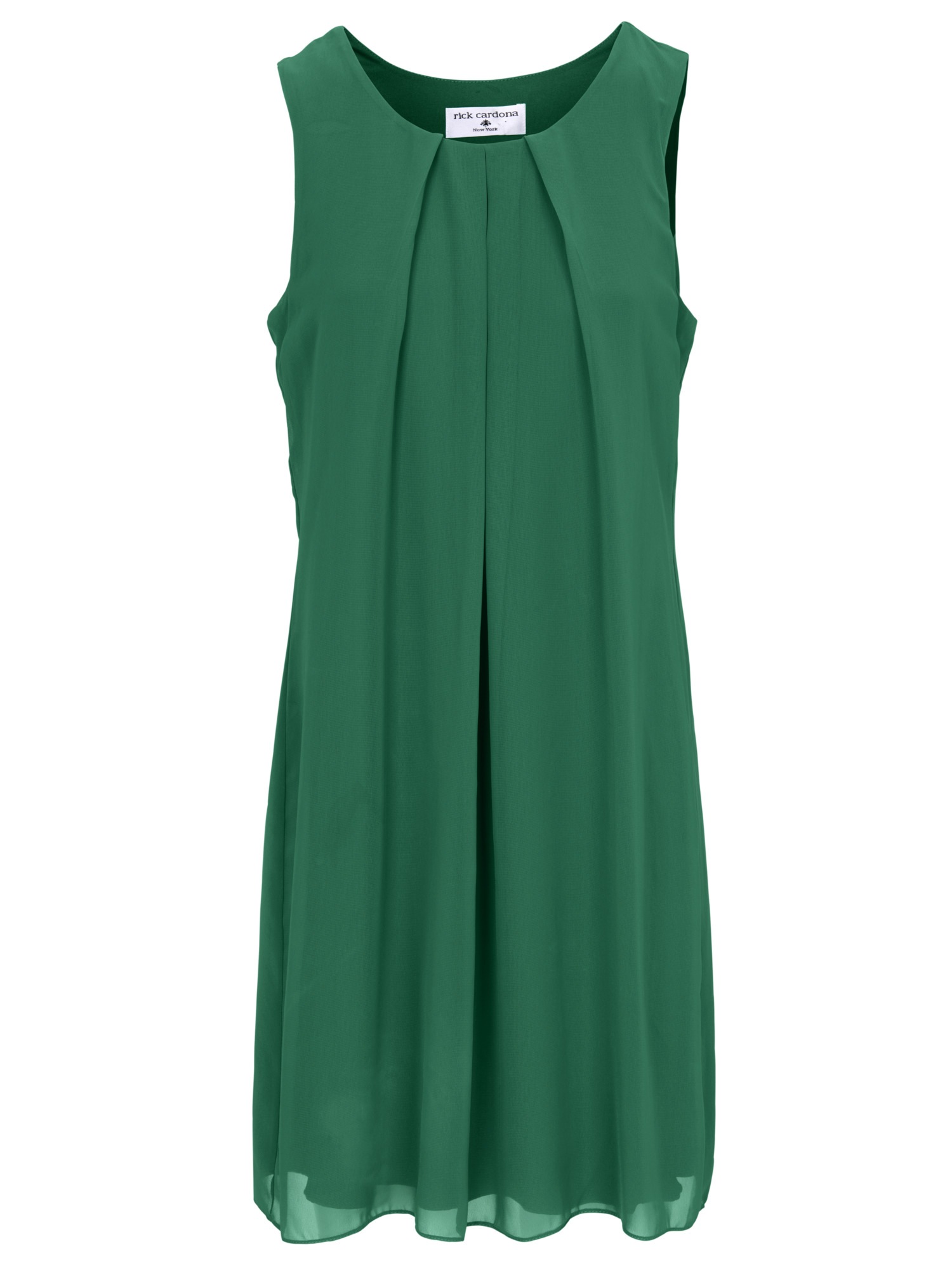 Chiffonkleid mit Falten