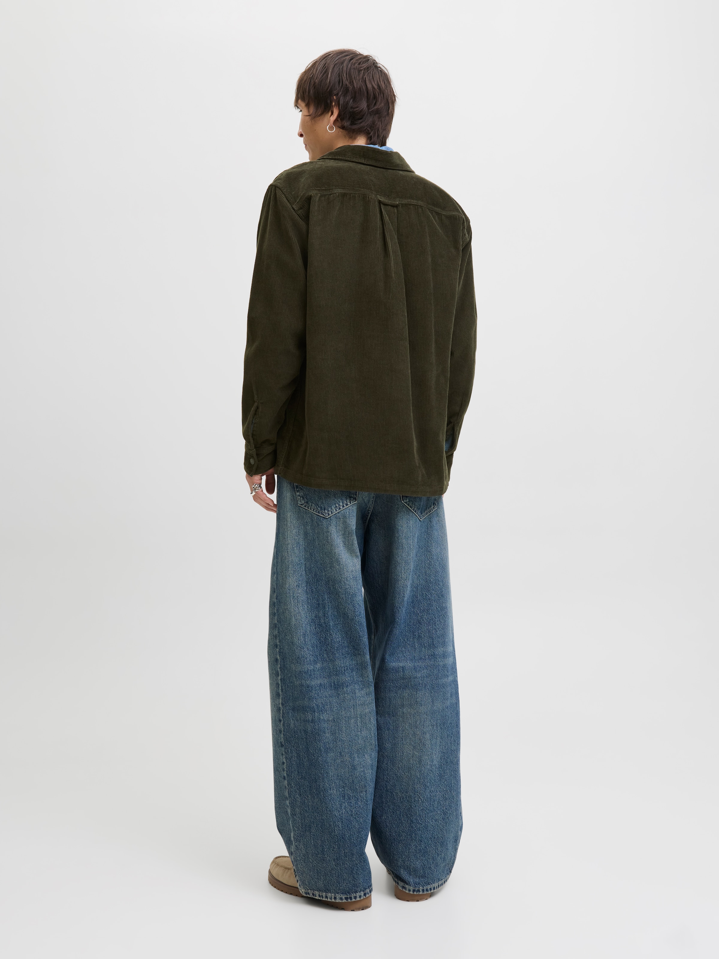 Jack & Jones Langarmhemd »JJEPERFECT CORDUROY OVERSHIRT LS SN«