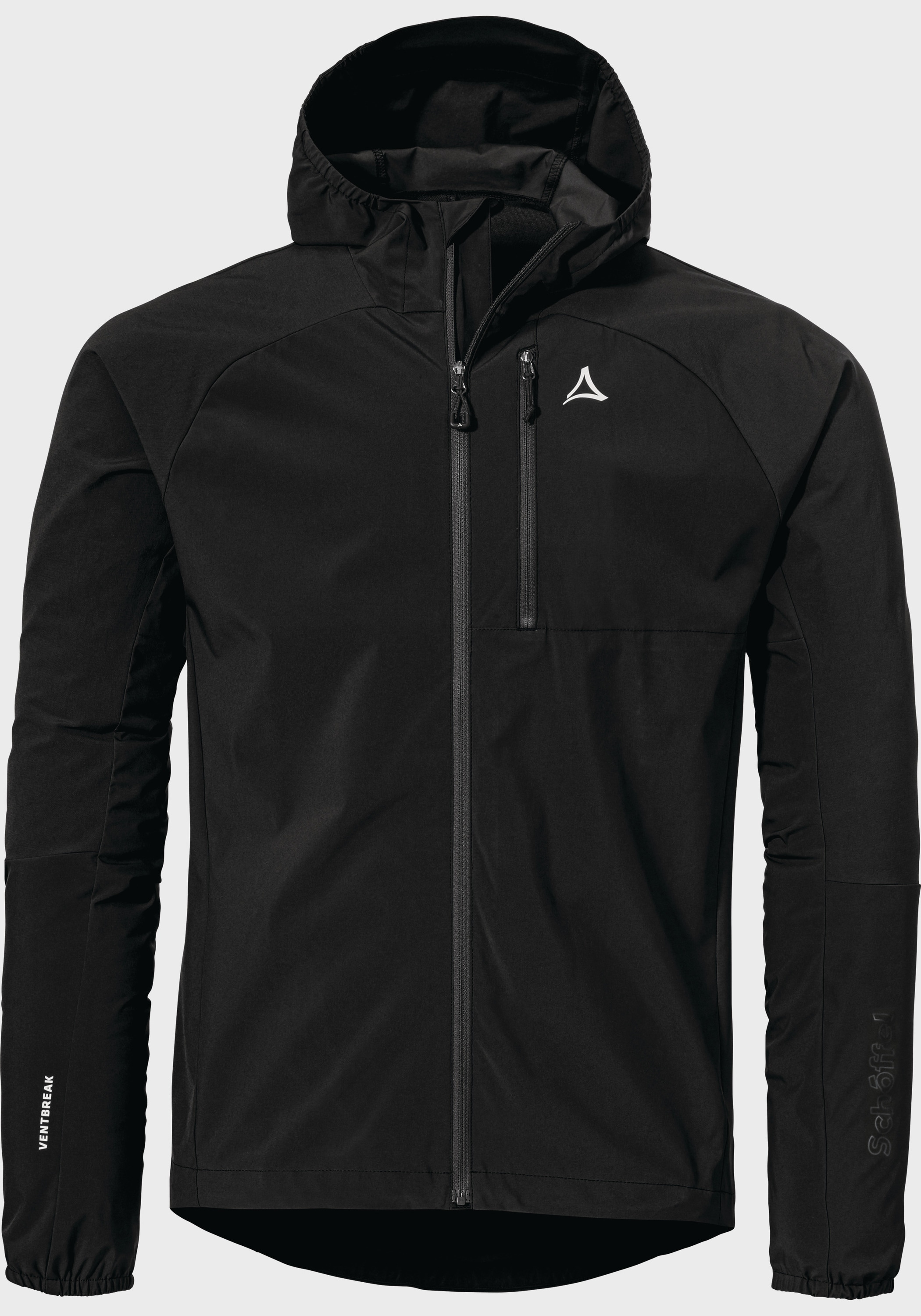 Schöffel Outdoorjacke "Bike Hybrid Jk Style Mamry MNS", mit Kapuze günstig online kaufen