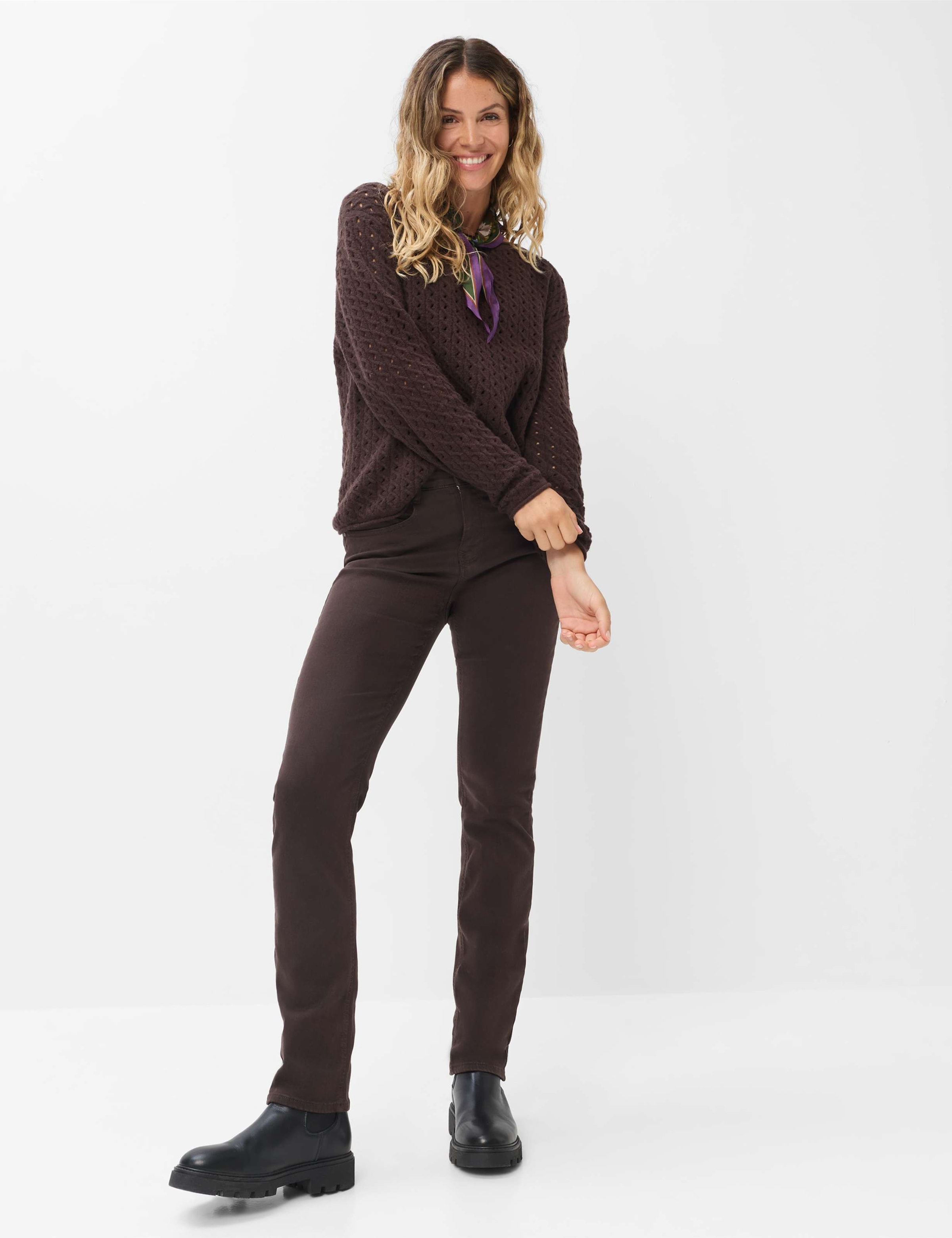 Brax 5-Pocket-Jeans »Style CAROLA« Thermo Denim: Five-Pocket Jeans im Feminine Fit