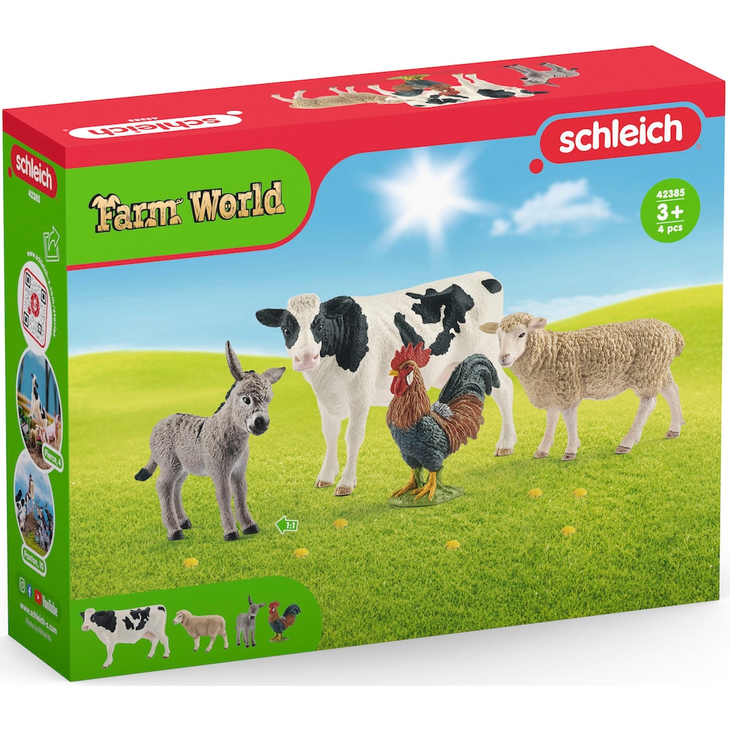 Schleich® Spielfigur »FARM WORLD, Starter Set (42385)«, (Set)