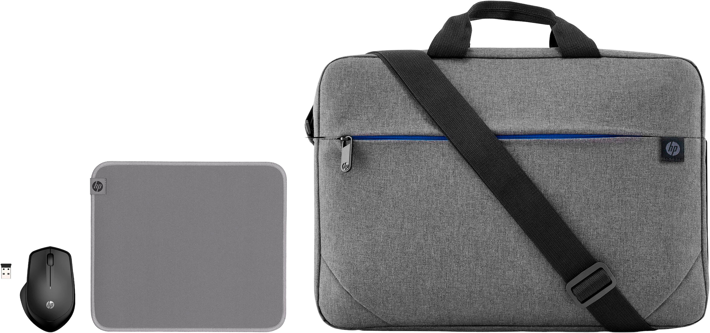 HP Laptoptasche »Notebook-Zubehör Set 15,6”«, bestehend aus Tasche, Maus und Mauspad