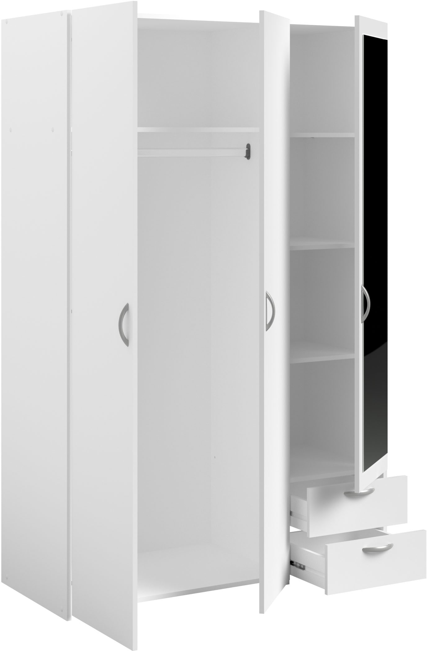 Parisot Drehtürenschrank »Daily« 1 Stk. tlg. eine Tür mit Spiegel