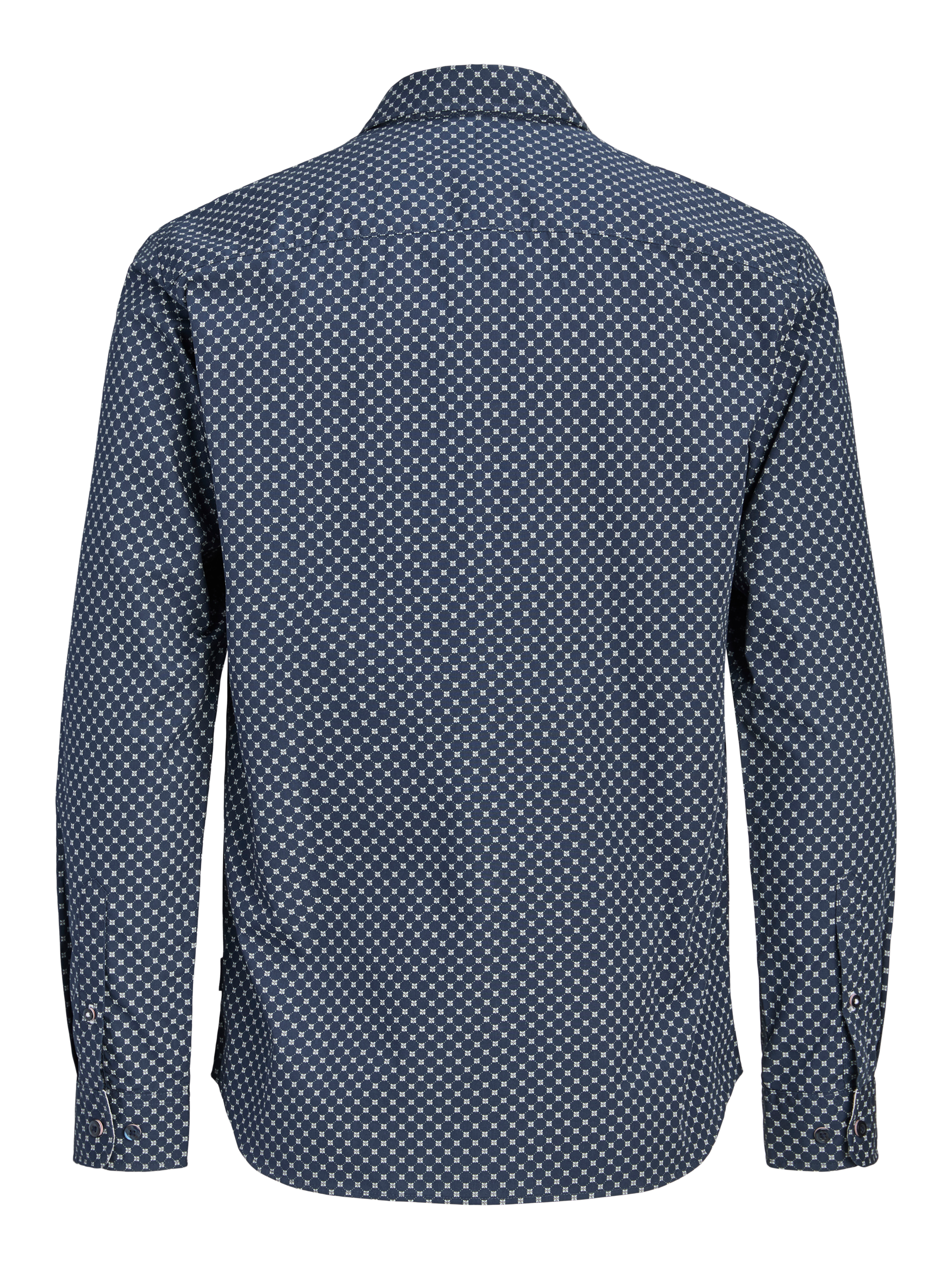 Jack & Jones »JJMATHEO DETAIL PRINT SHIRT L/S« Baumwollmischung, slim fit
