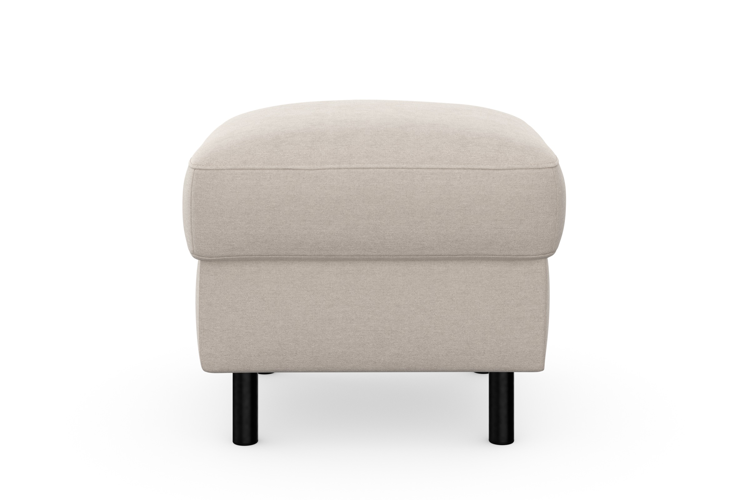 sit&more Stauraumhocker »Sinatra«, Sitzfläche ist abnehmbar, mattschwarze Metallfüße