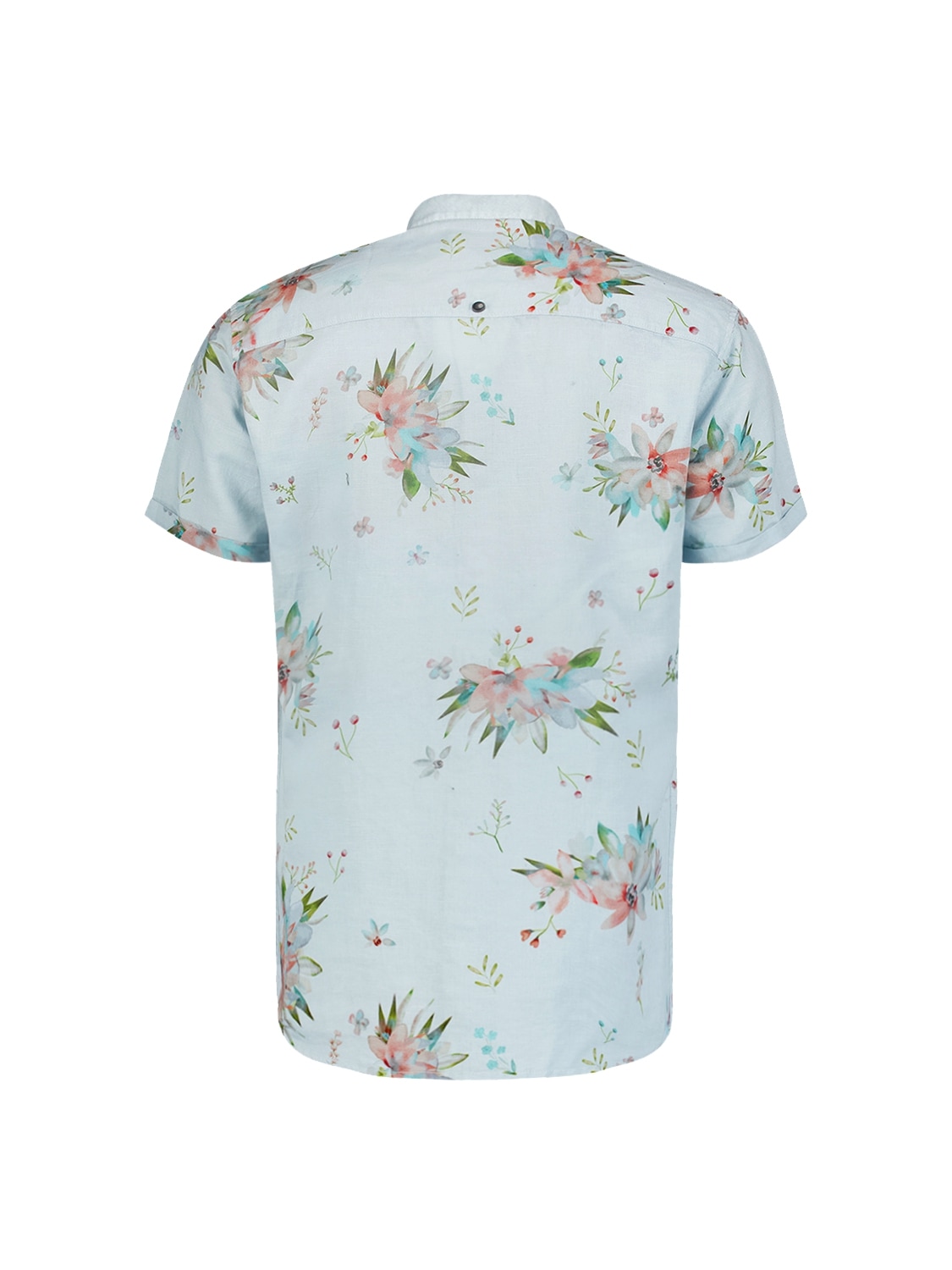 NO EXCESS Kurzarmhemd, mit Allover-Blumen-Muster