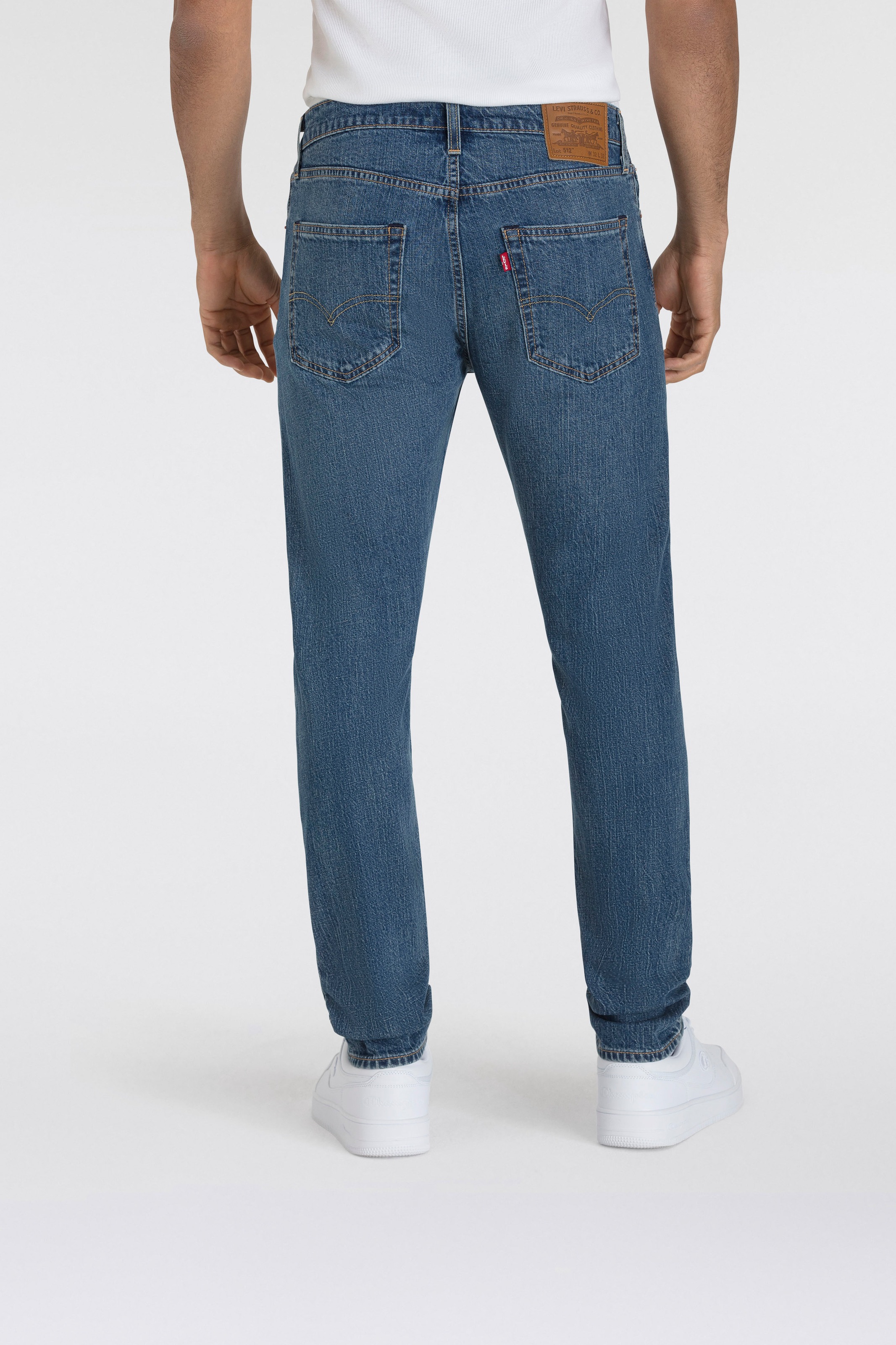 Levis "512 Slim Taper Fit" mit Markenlabel günstig online kaufen