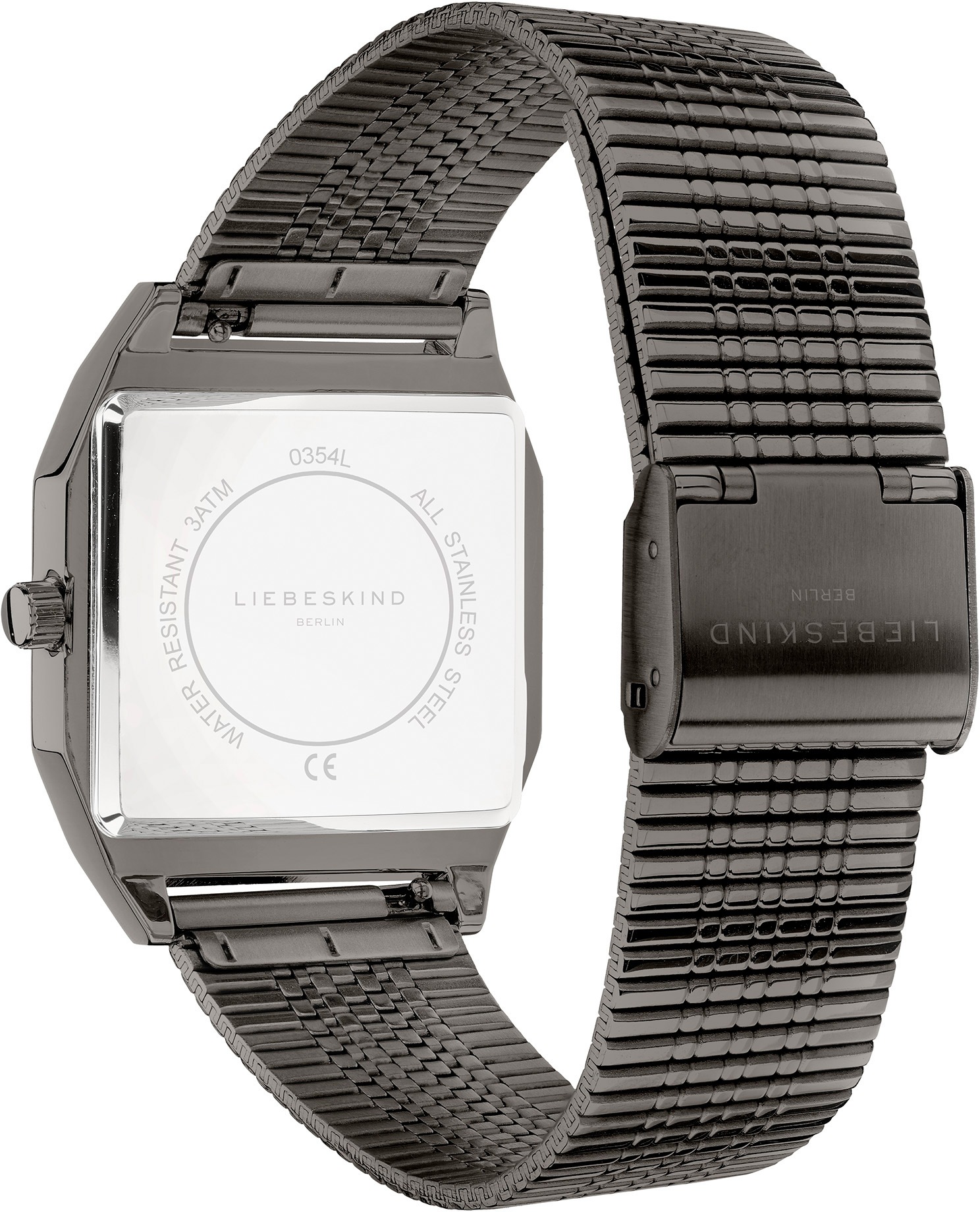 Liebeskind Berlin Quarzuhr »LT-0354-MQ« Armbanduhr, Damenuhr, analog, Edelstahlband
