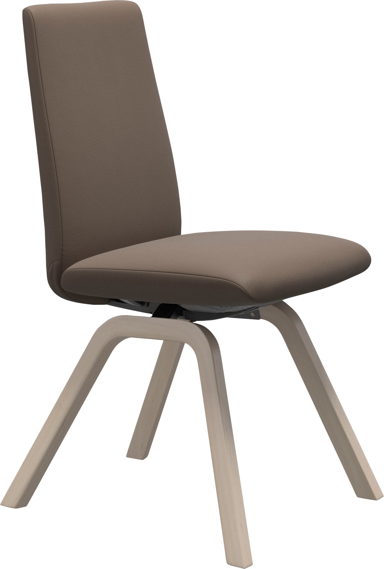 Stressless Polsterstuhl "Laurel" () Low Back, Größe M, mit schräggestellten Beinen in Eiche gekalkt