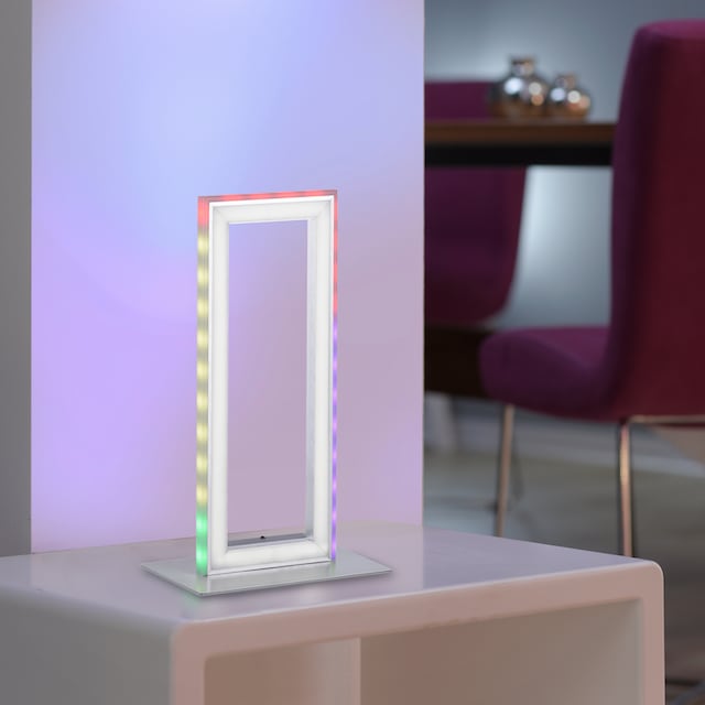 Leuchten Direkt Tischleuchte »FELIX60«, 2 flammig-flammig, LED, CCT - über  Fernbedienung, RGB-Rainbow, Infrarot inkl., Schalter günstig kaufen | BAUR