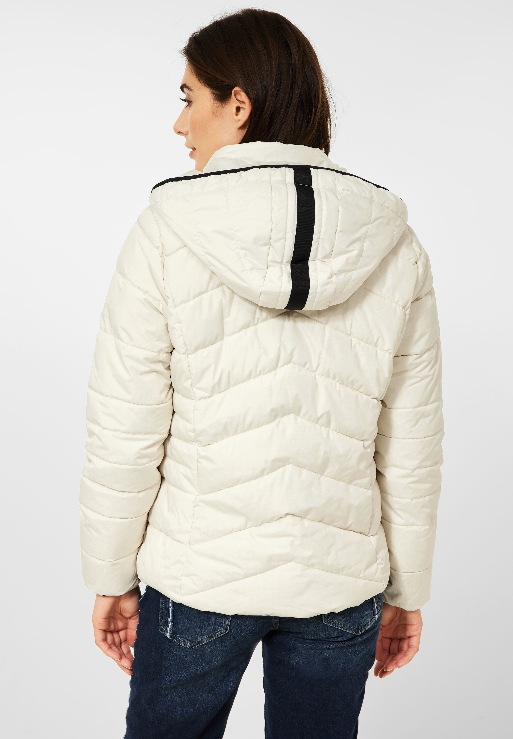 Cecil Steppjacke, mit Kapuze, mit moderner Steppung