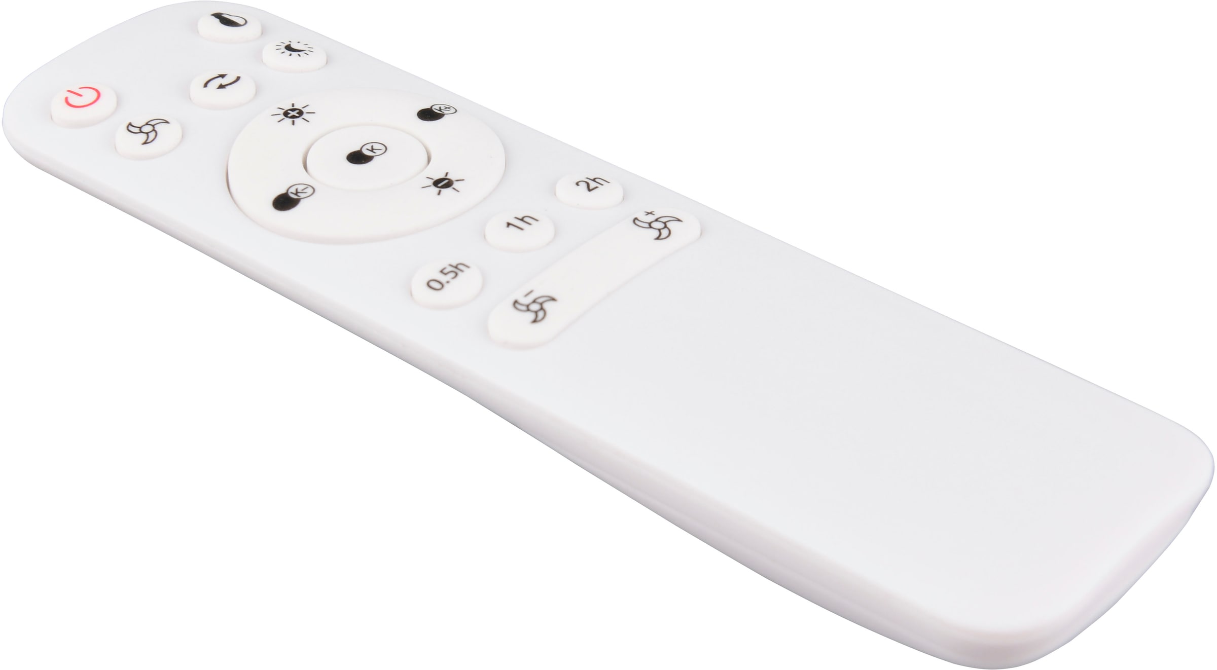 REALITY Leuchten LED Deckenleuchte »KASFJORD  mit Ventilator, Deckenventilator mit Licht inklFernbedienung« LED-Board 1 Stk. warmweiß - kaltweiß 6 Geschwindigkeiten Timer Vor- & Rücklauf LED dimmbar CCT Nachtlicht