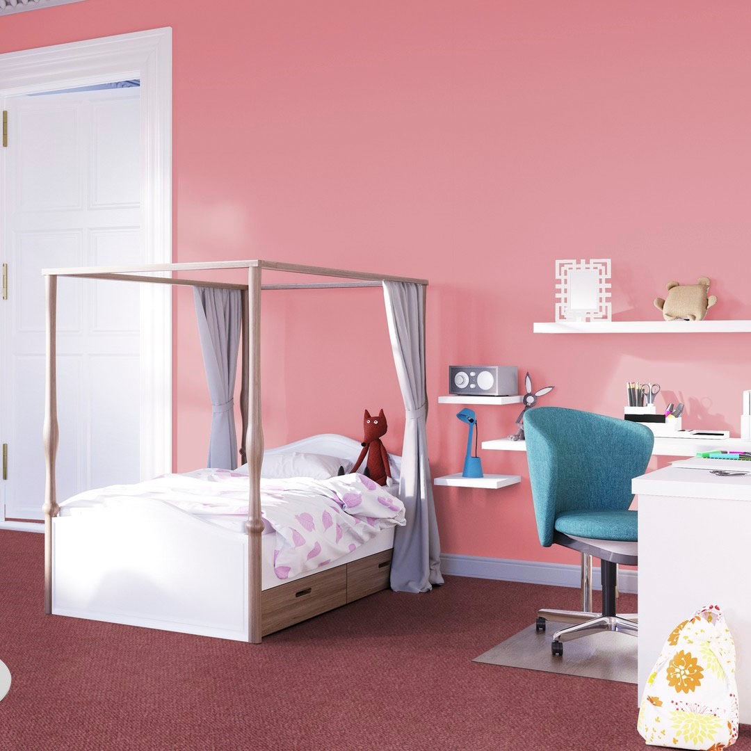 Vorwerk Teppichboden »Passion 1091 (Metro), Schlinge - Uni Farben, Made in Germany«, rechteckig, 6,3 mm Höhe, Wohnzimmer, Schlafzimmer, Kinderzimmer, Breite 400/500 cm