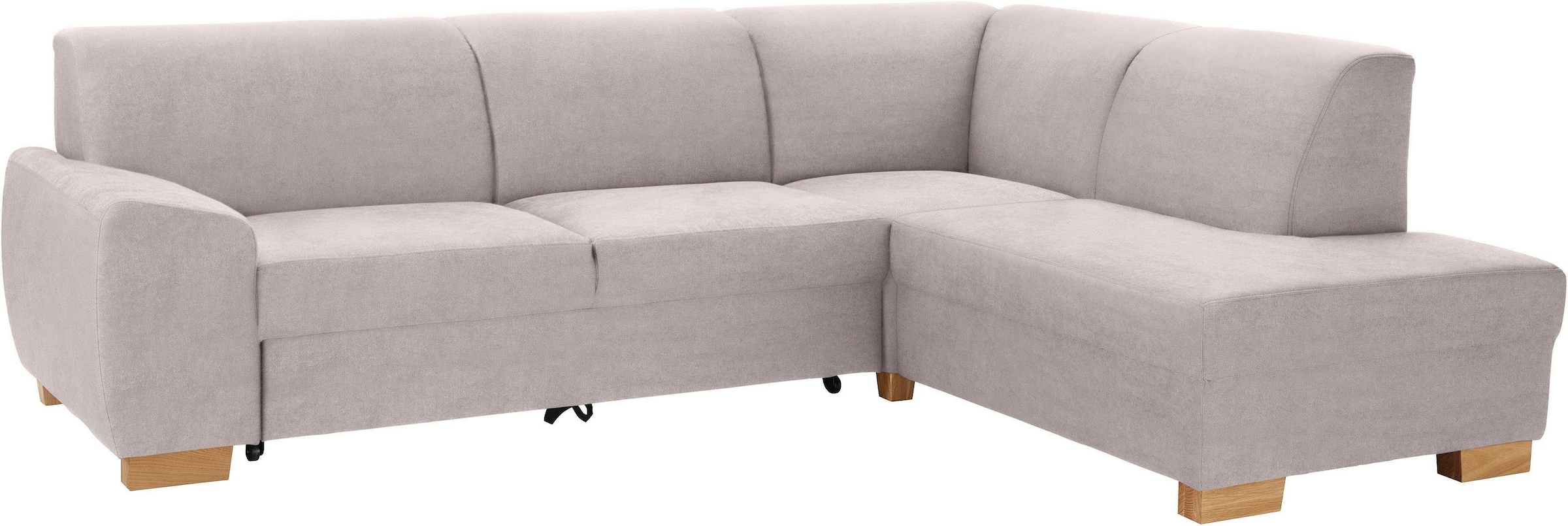 DOMO collection Ecksofa »Incanto kubische Formensprache, komfortabel, L-Form«, wahlweise mit Bettfunktion