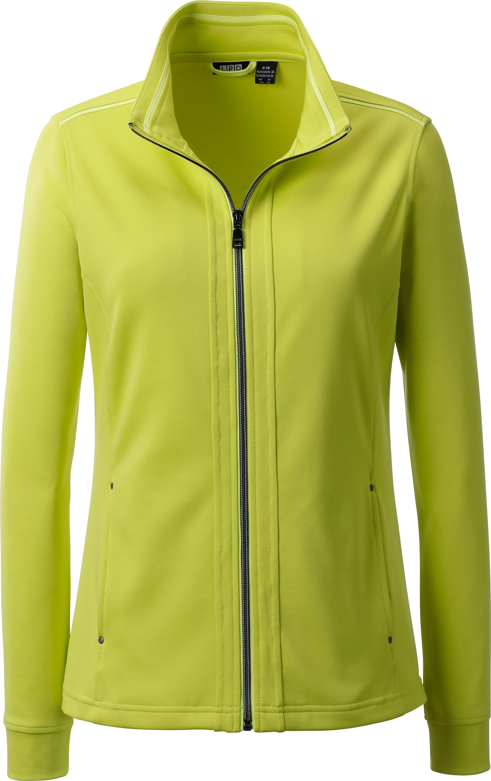 LPO Trainingsjacke "Abby II" weiche Fleecejacke in traditioneller Optik günstig online kaufen